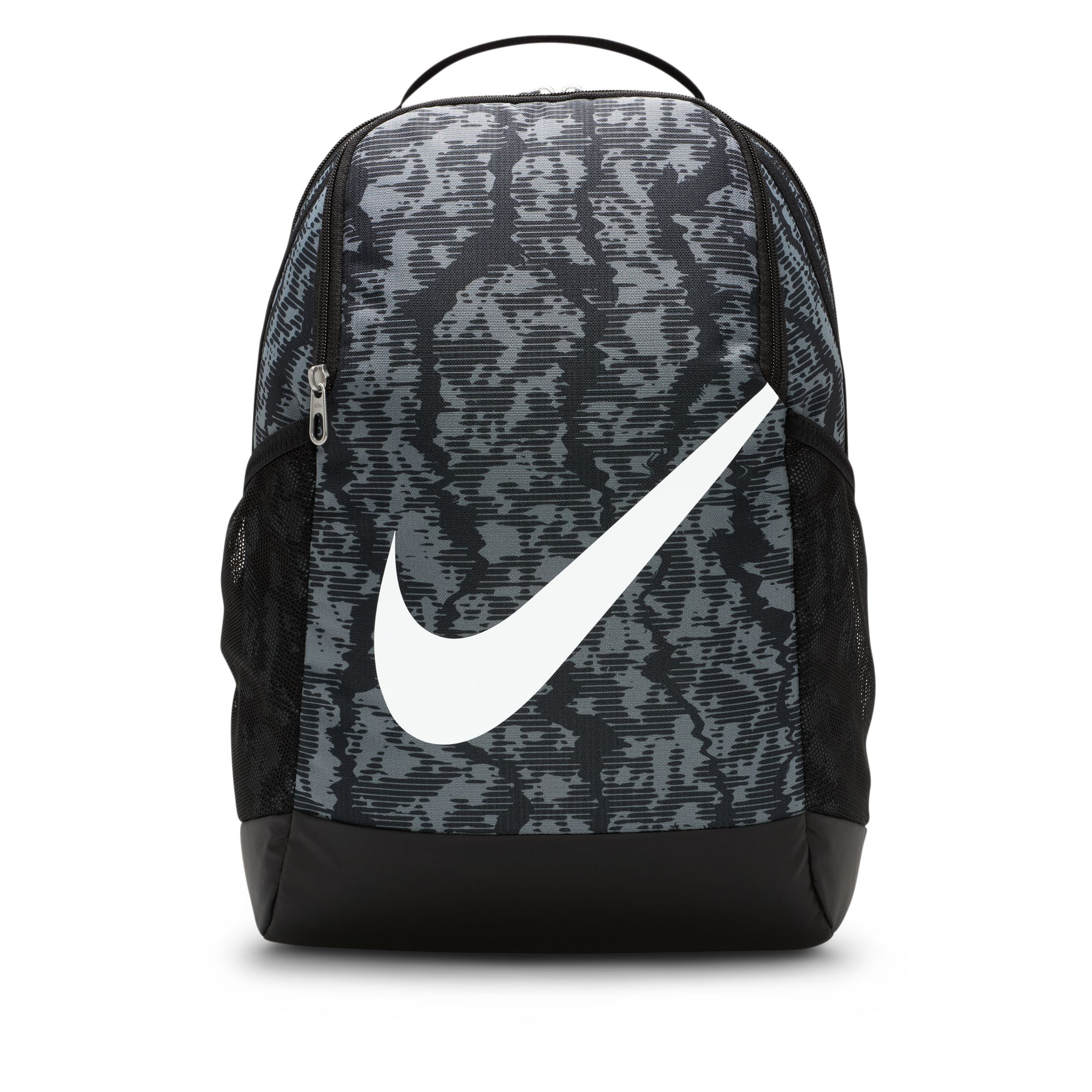 NIKE Y NK BRSLA BKPK - CAT AOP FA24 BLACK/BLACK/WHITE