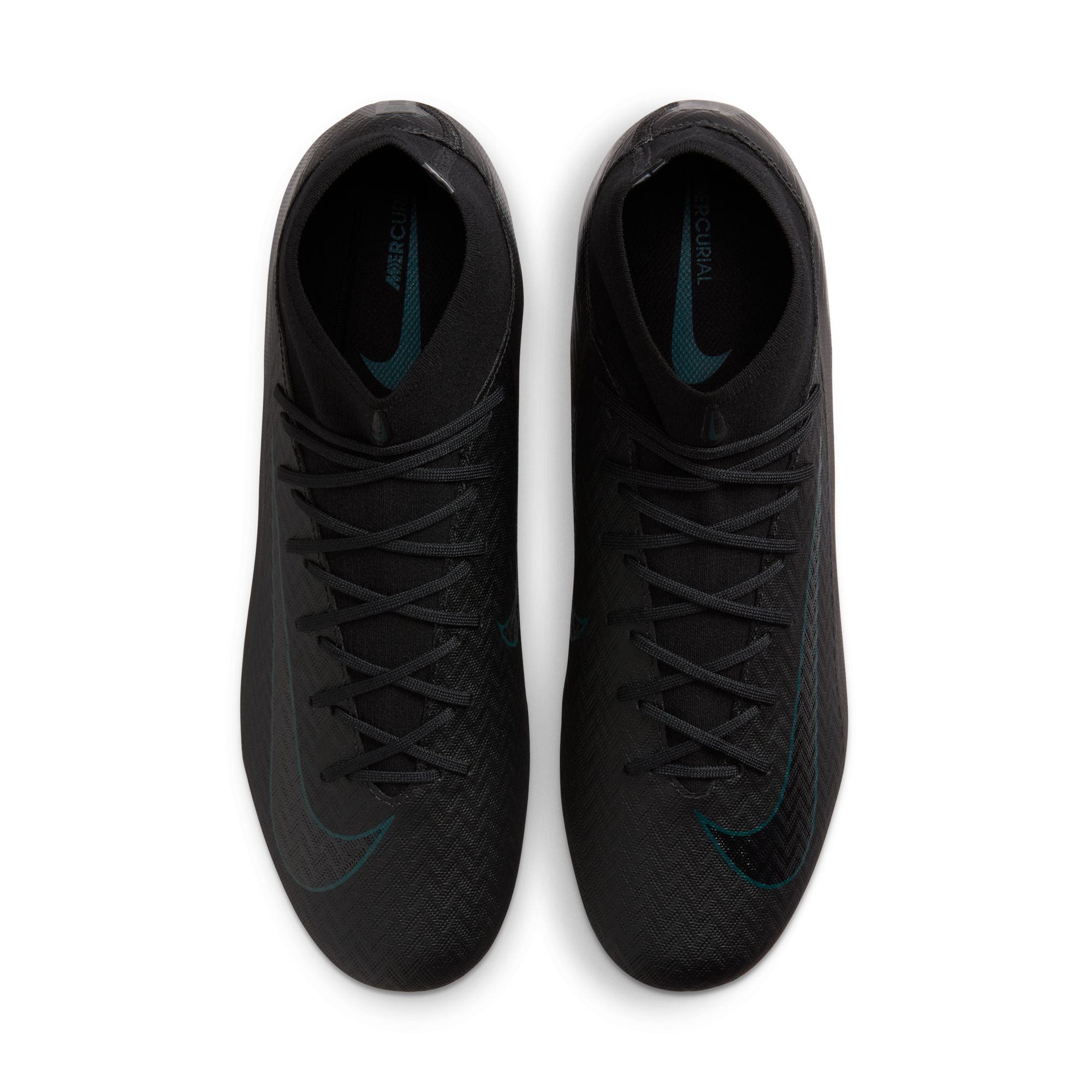 NIKE ZM SUPERFLY 10 ACAD FG/MG BLACK/BLACK-DEEP JUNGLE – Bild 4