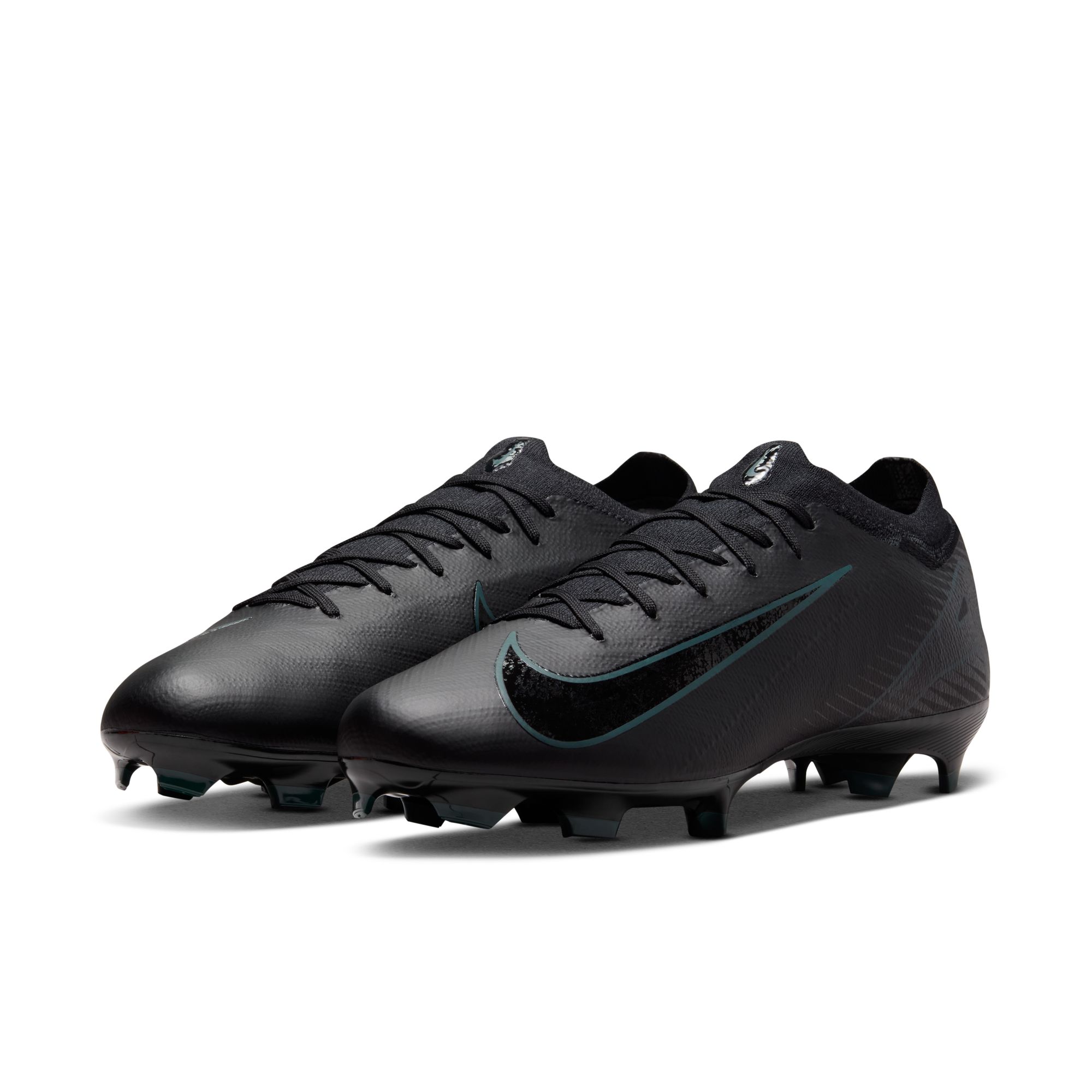 NIKE ZM VAPOR 16 PRO FG BLACK/BLACK-DEEP JUNGLE – Bild 3