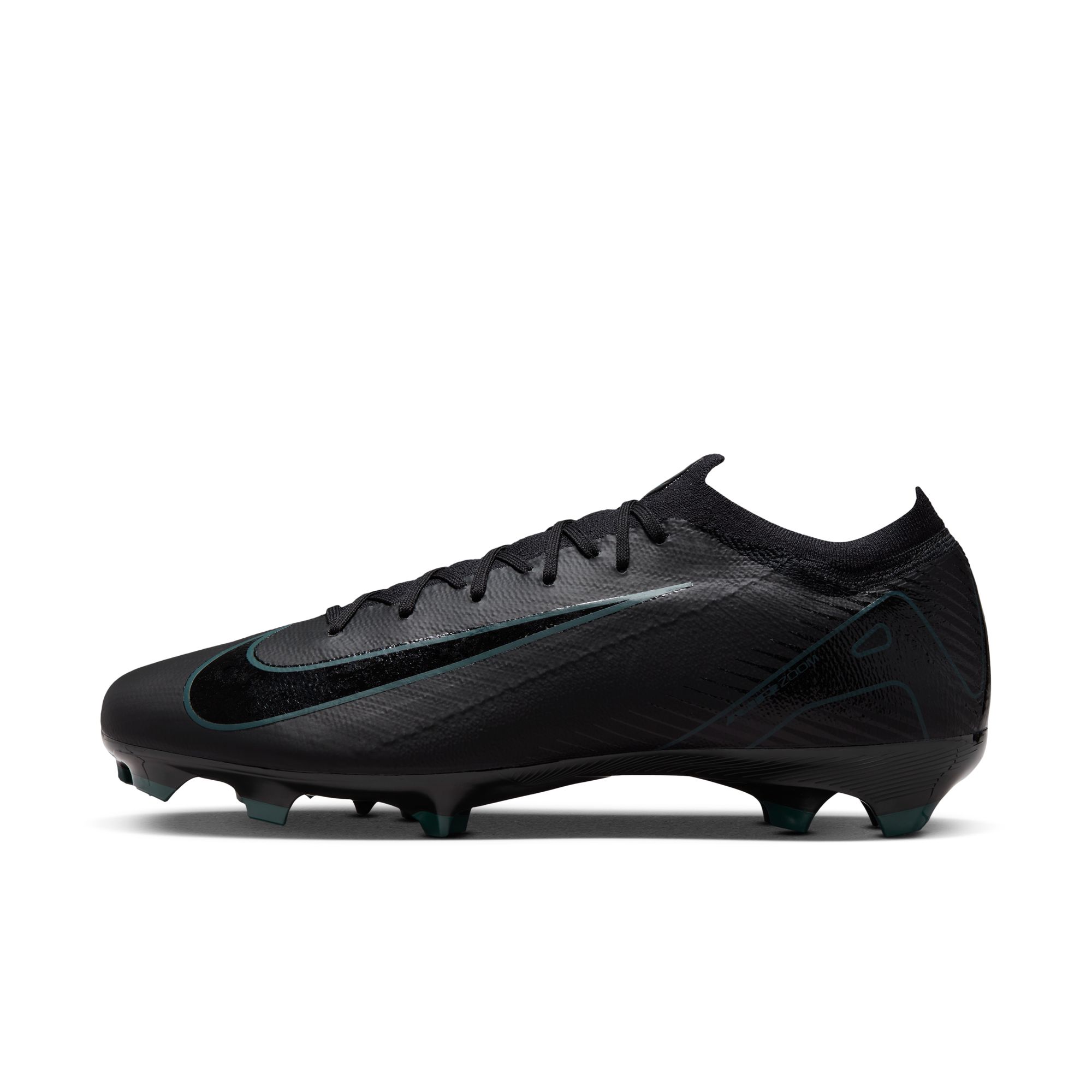 NIKE ZM VAPOR 16 PRO FG BLACK/BLACK-DEEP JUNGLE – Bild 5