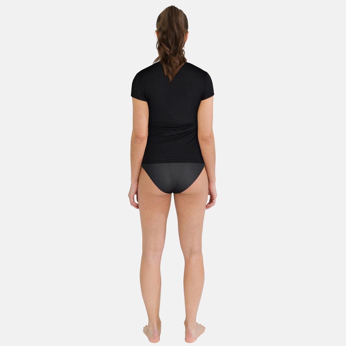 ODLO SUW TOP CREW NECK S/S ACTIVE F BLACK – Bild 5