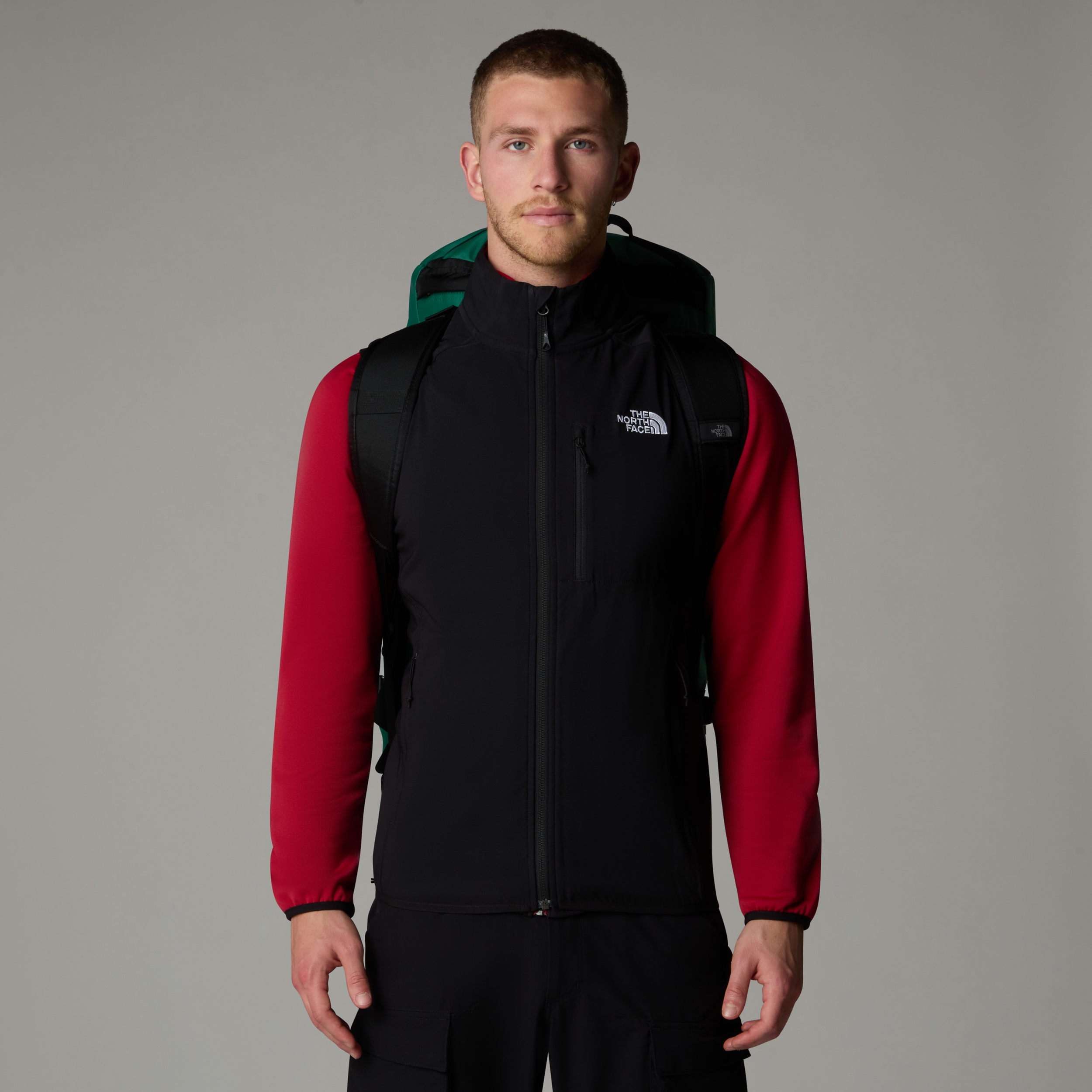 THE NORTH FACE BASE CAMP DUFFEL - M EVERGREEN/TNF BLACK – Bild 7