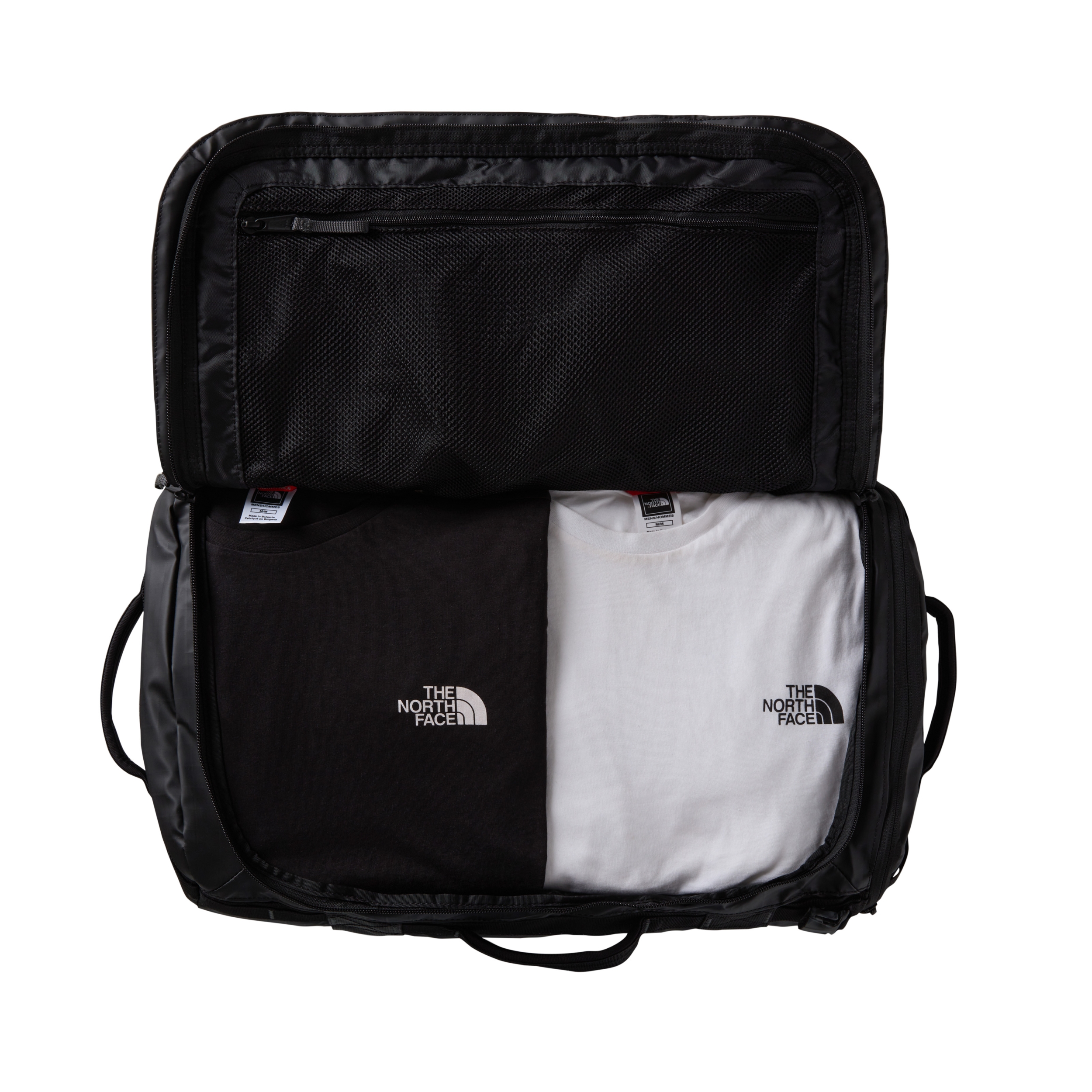 THE NORTH FACE BASE CAMP VOYAGER DUFFEL 32L TNF BLACK/ASPHALT GREY – Bild 3