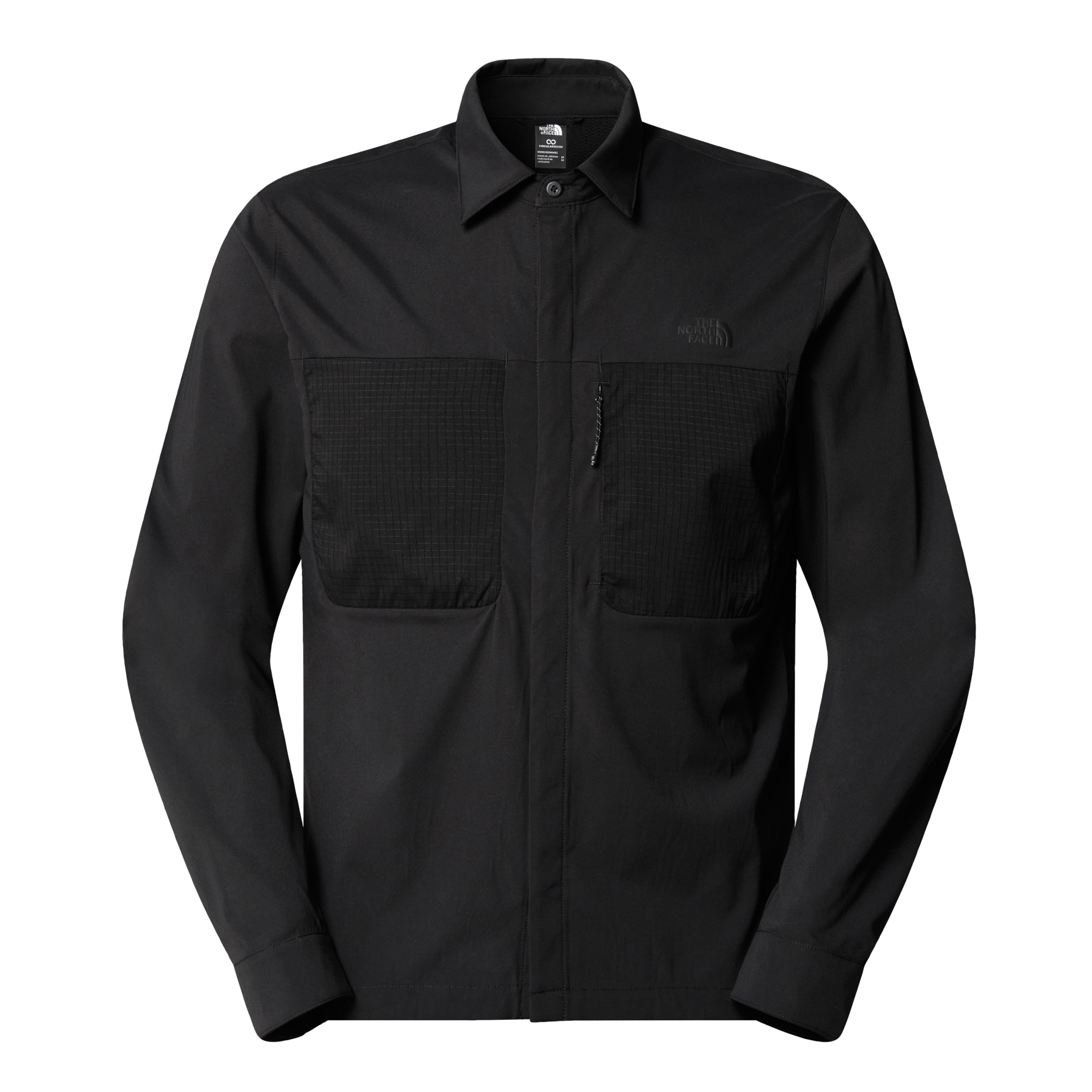 THE NORTH FACE M L/S LIGHTRANGE SHIRT TNF BLACK