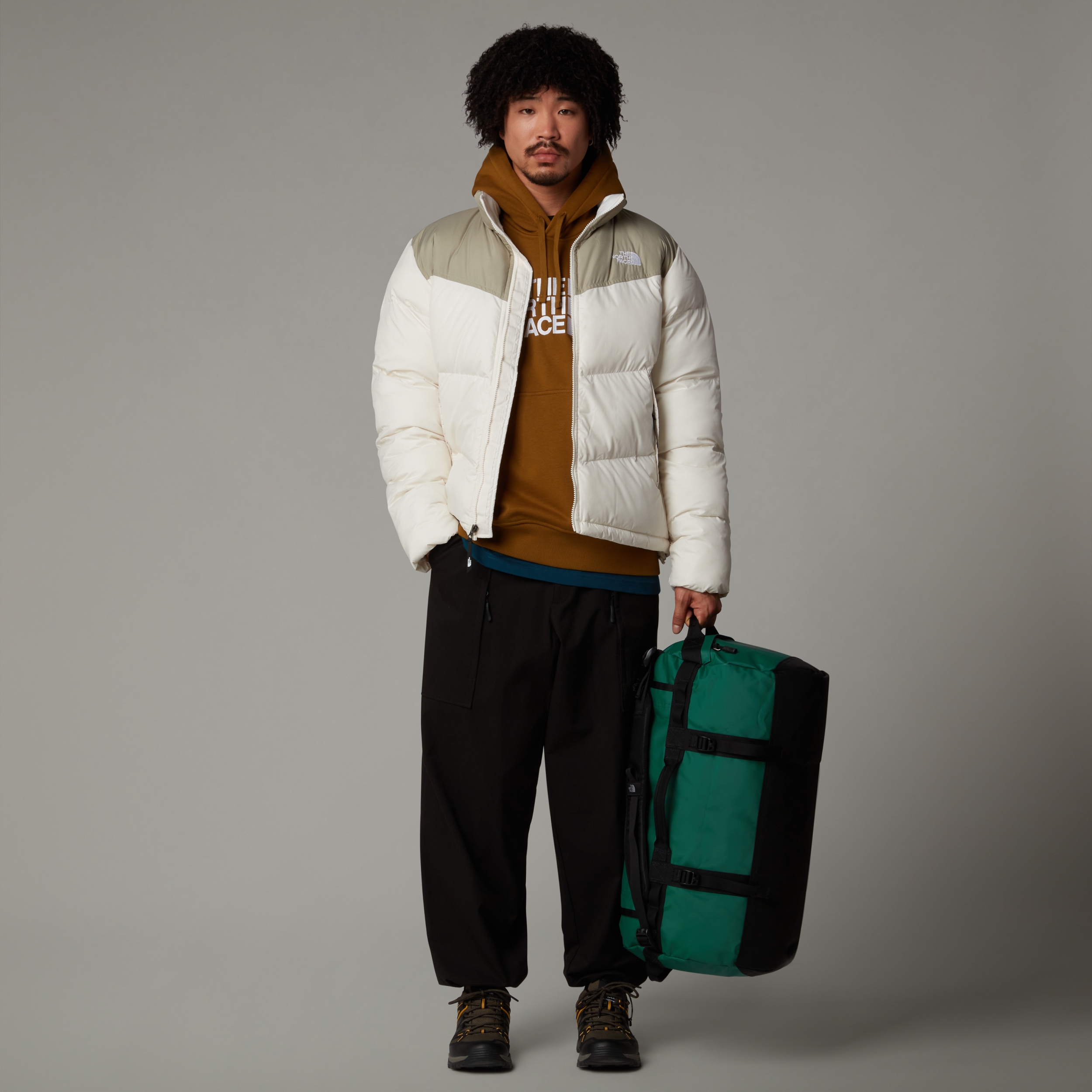 THE NORTH FACE M SAIKURU JACKET WHITE DUNE/CLAY GREY – Bild 3