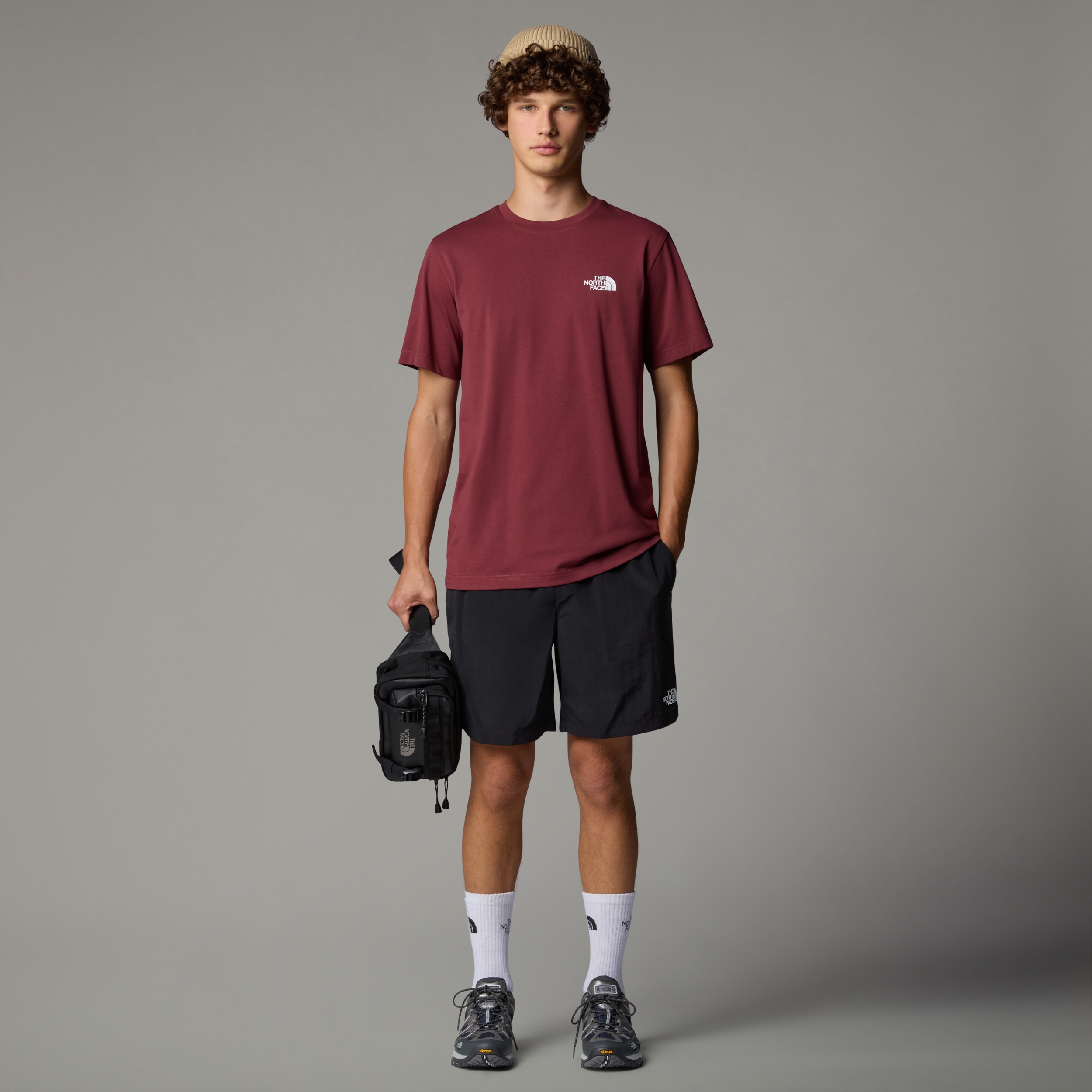THE NORTH FACE M SS SIMPLE DOME TEE SUMAC – Bild 5