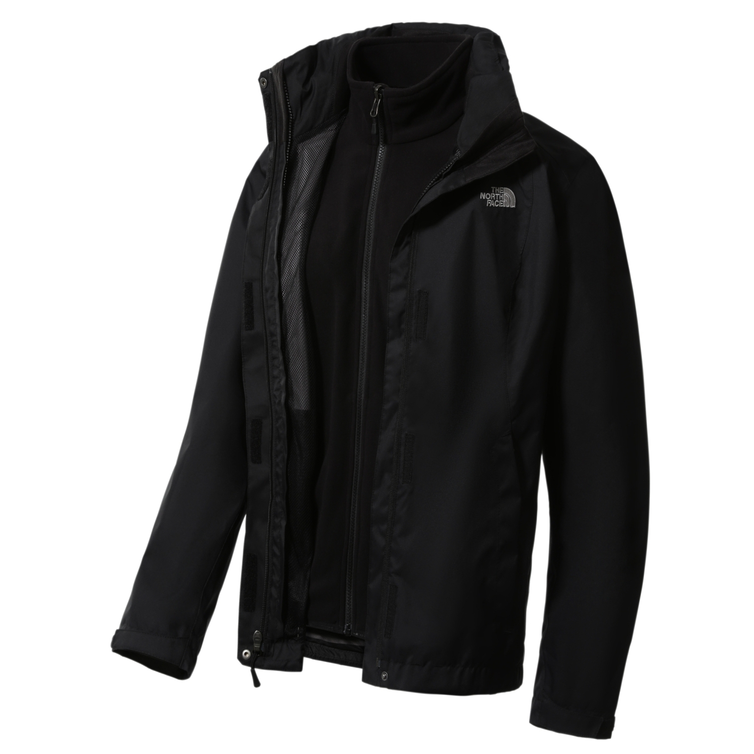 THE NORTH FACE W EVOLVE II TRICLIMATE JACKET TNF BLACK/TNF BLACK