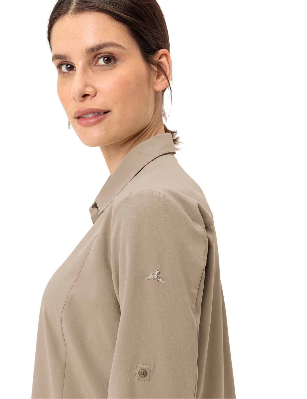 VAUDE Wo Rosemoor LS Shirt IV LINEN – Bild 6