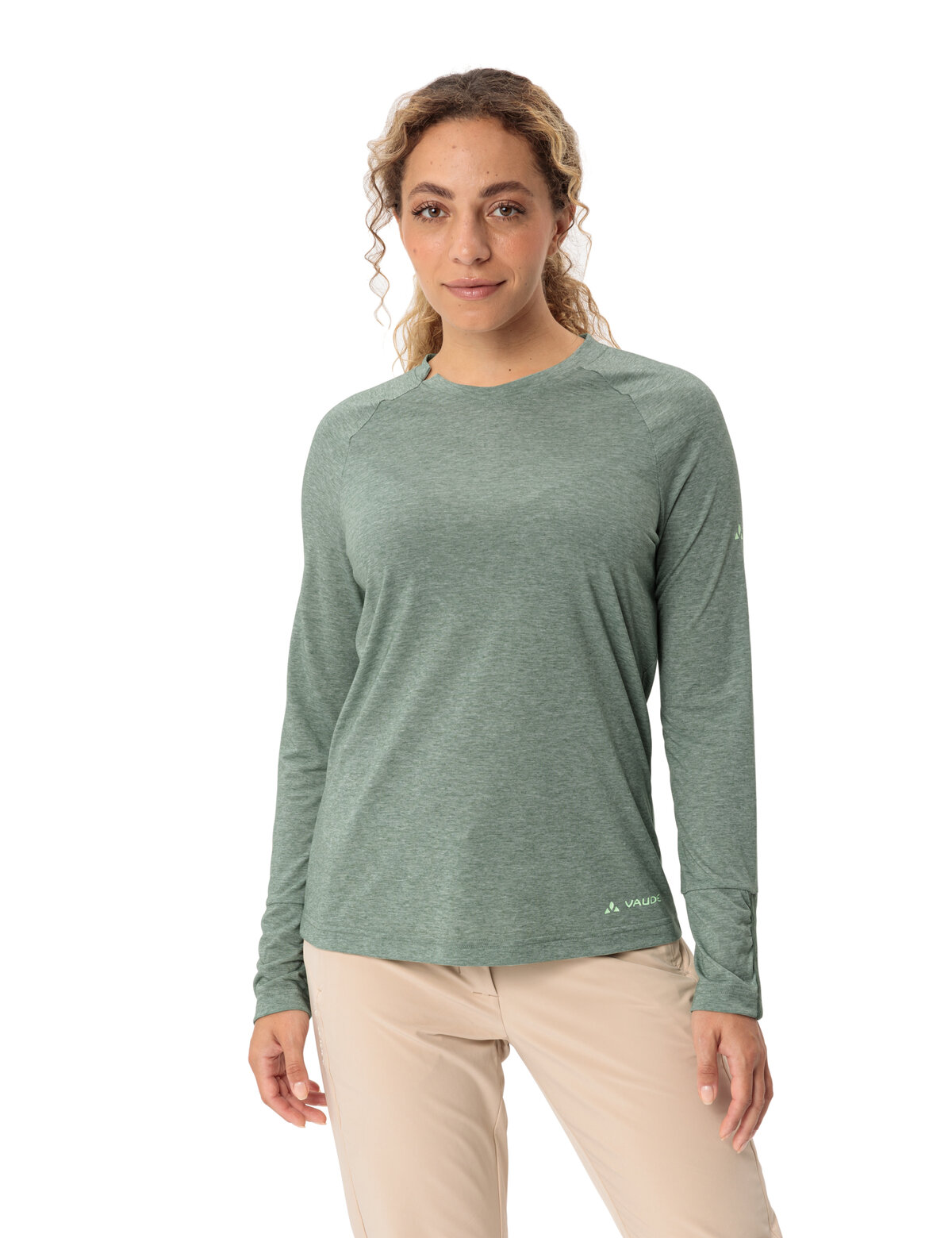 VAUDE Wo Skomer LS T-Shirt III AGAVE – Bild 3
