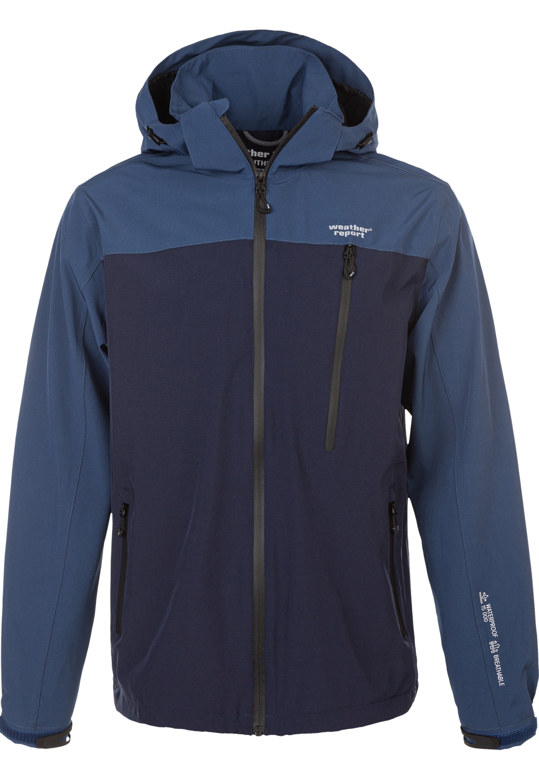WEATHER REPORT Delton M AWG Jacket W-PRO 15000 NAVY BLAZER