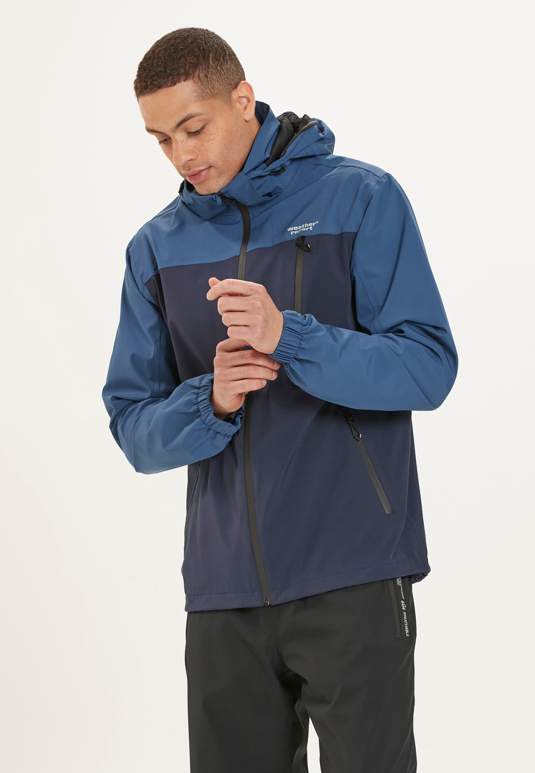 WEATHER REPORT Delton M AWG Jacket W-PRO 15000 NAVY BLAZER – Bild 4