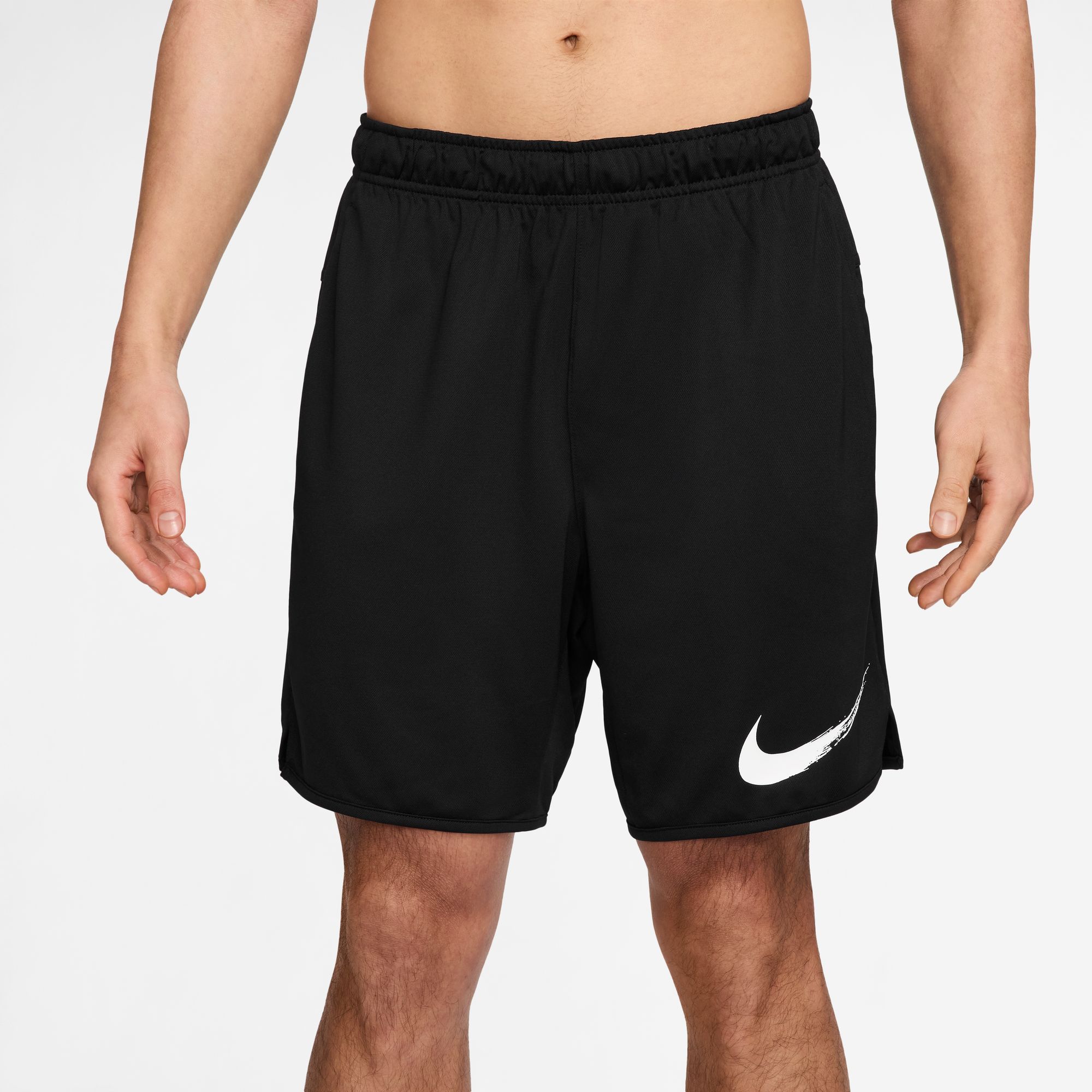 NIKE M NK DF TOTALITY KNIT 7IN UL G BLACK/WHITE