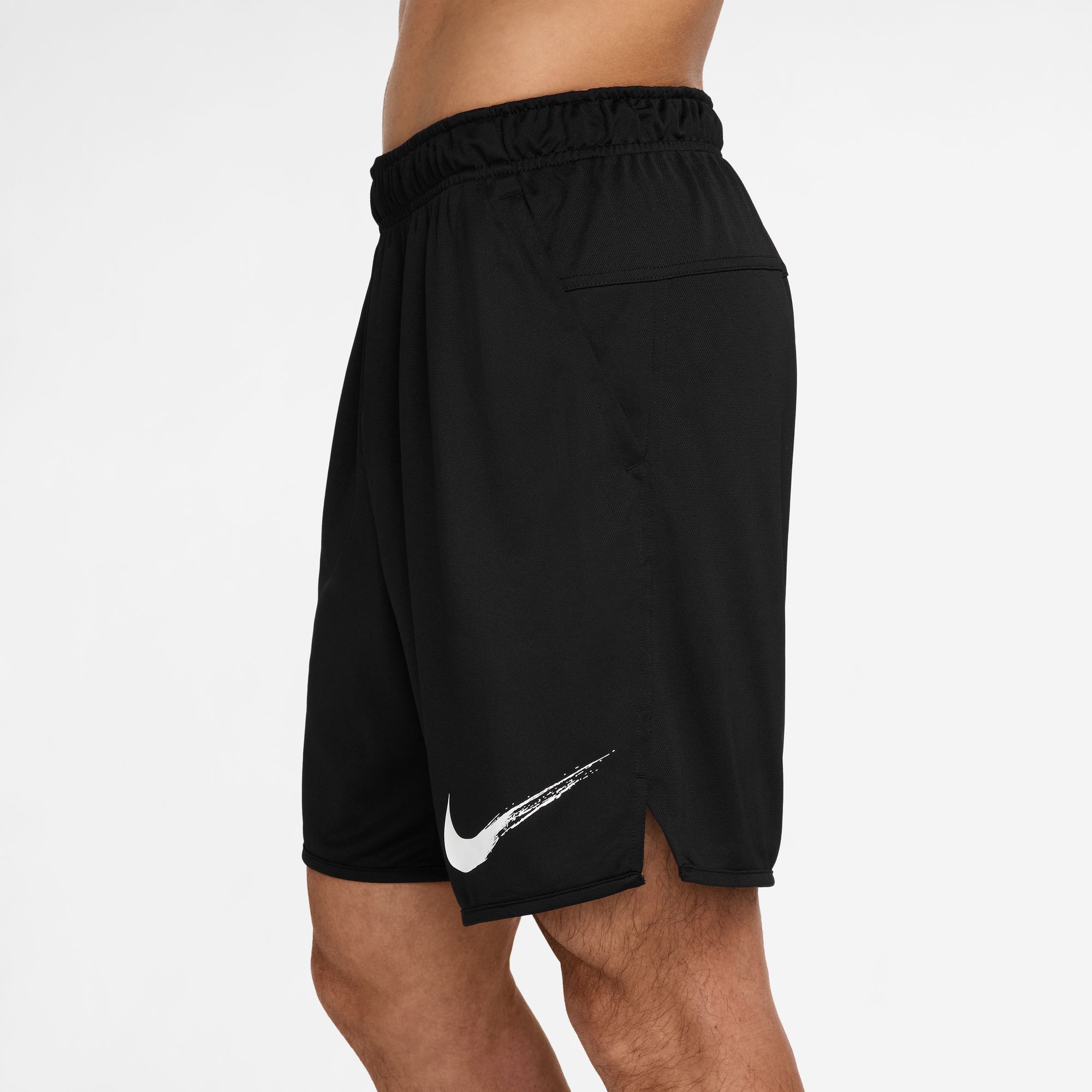 NIKE M NK DF TOTALITY KNIT 7IN UL G BLACK/WHITE – Bild 3