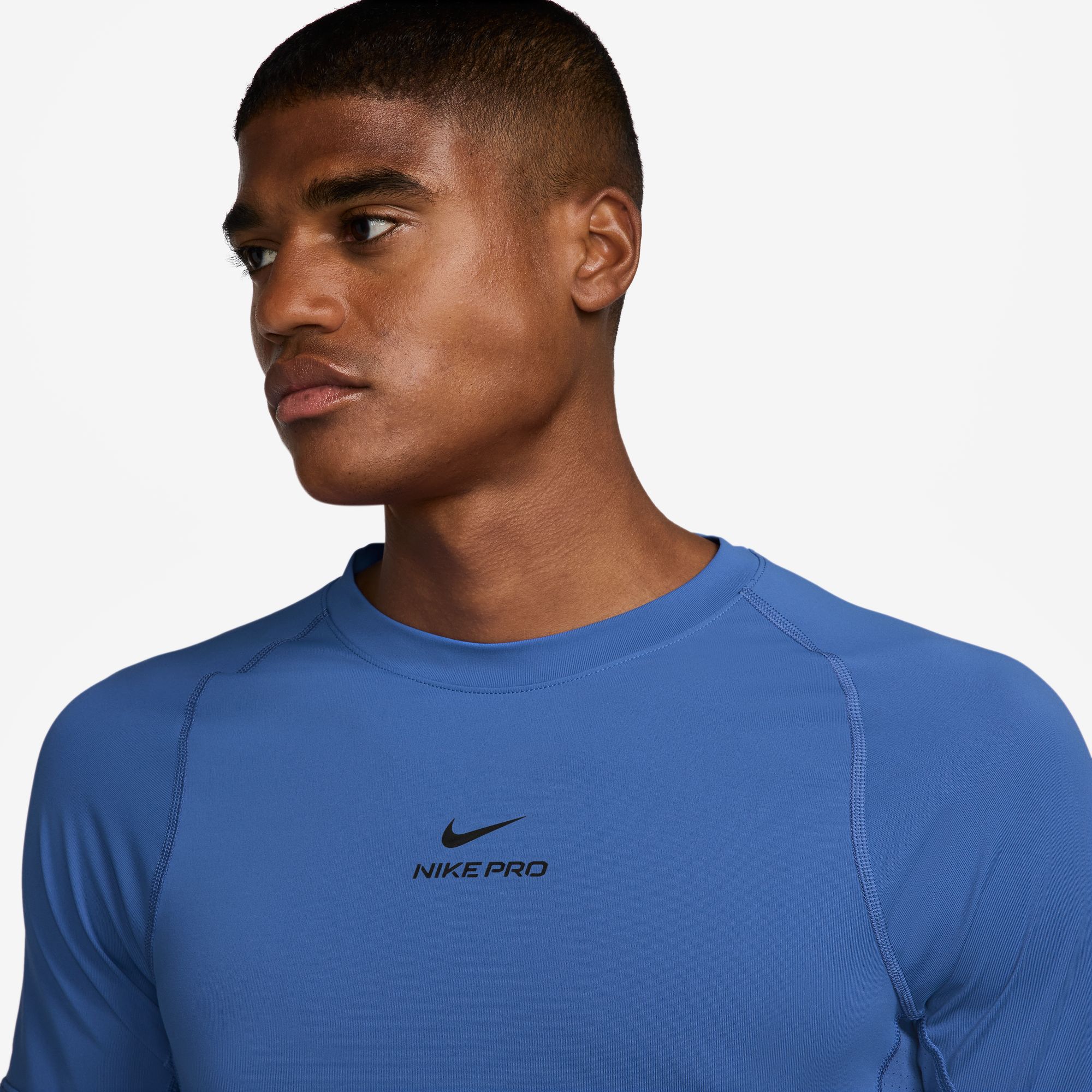 NIKE M NP DF NPT SS TOP COMET BLUE/BLACK – Bild 3
