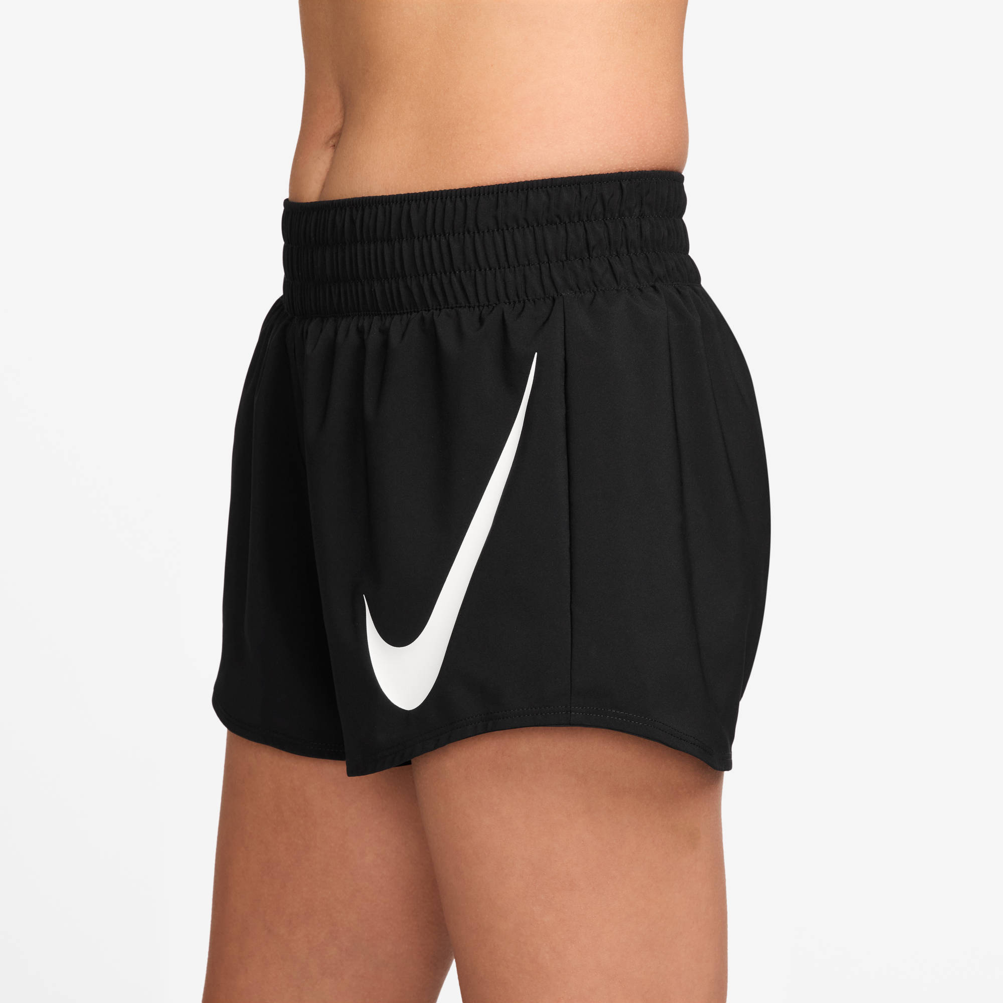 NIKE W NK ONE SWSH HBR DF MR 3IN BR BLACK/WHITE – Bild 3
