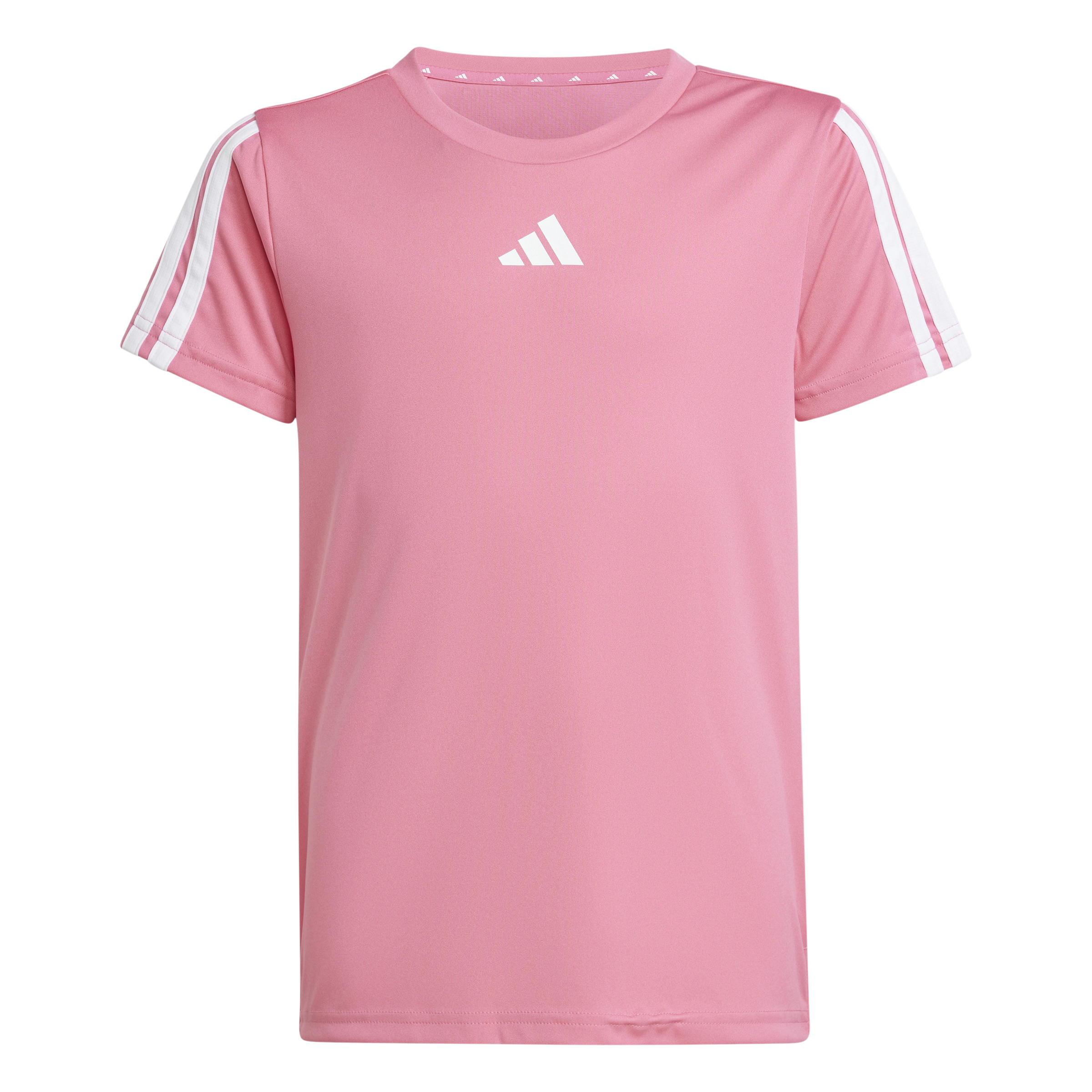 ADIDAS JG TR-ES 3S TEE PNKFUS/WHITE – Bild 2