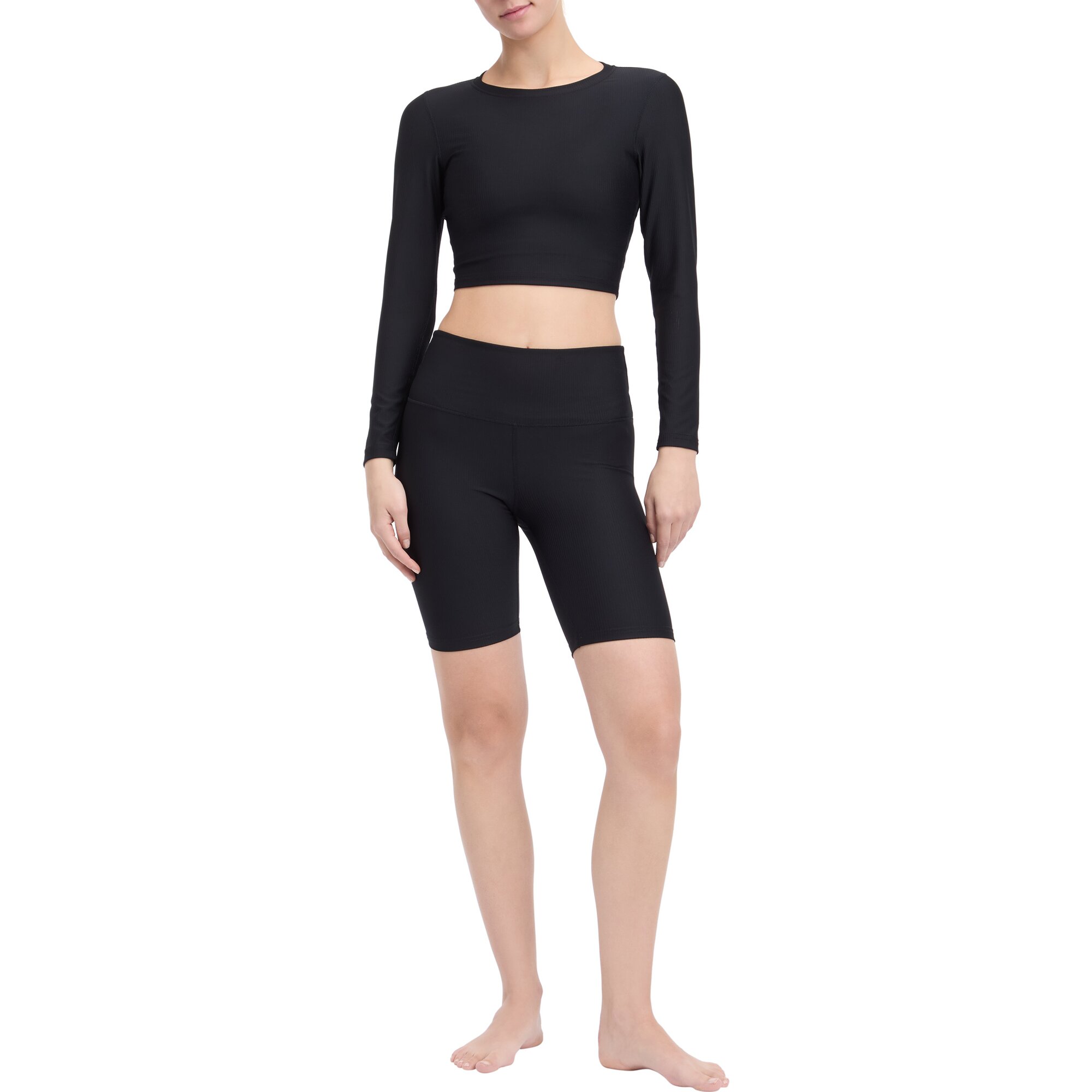 ENERGETICS Da.-T-Shirt Olene LS W BLACK