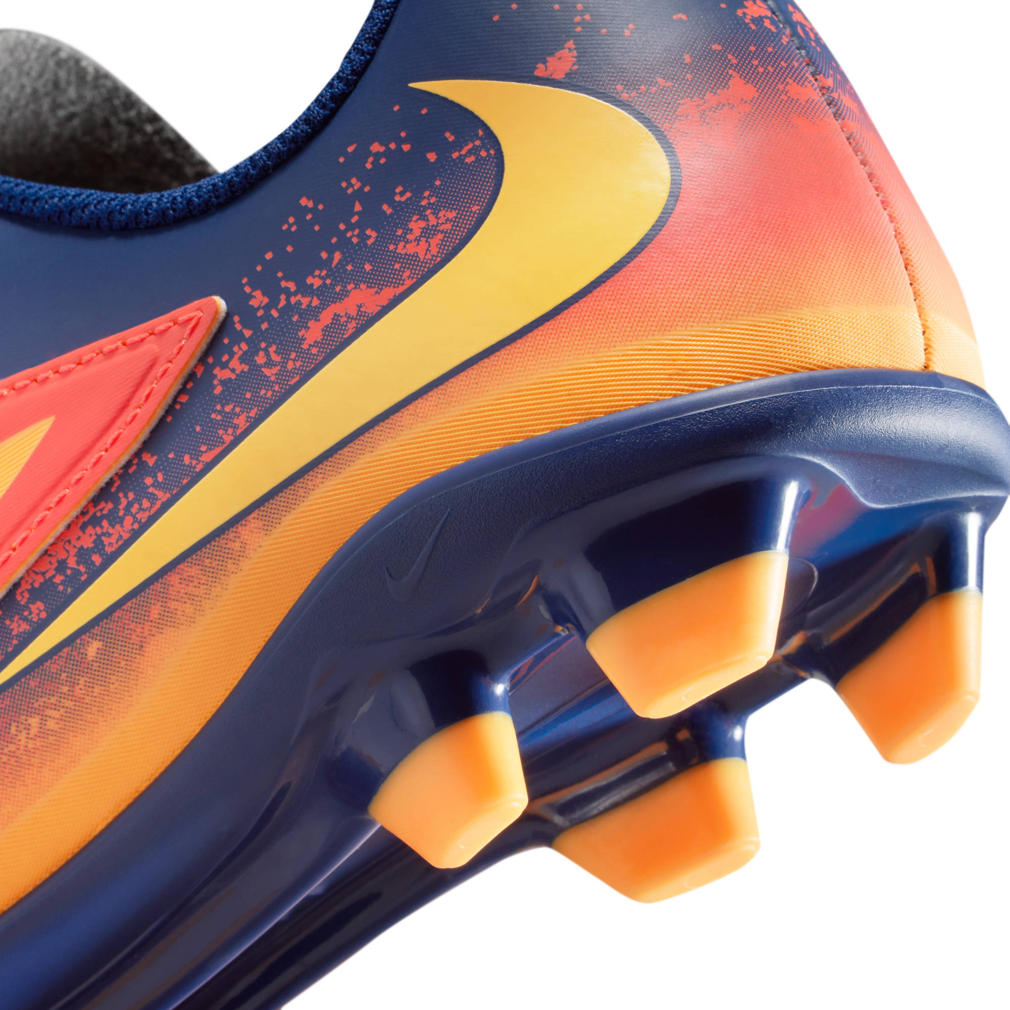 NIKE JR PHANTOM 6 LOW CLUB FG/MG EH LASER ORANGE/LEMON VENOM-BLUE – Bild 8