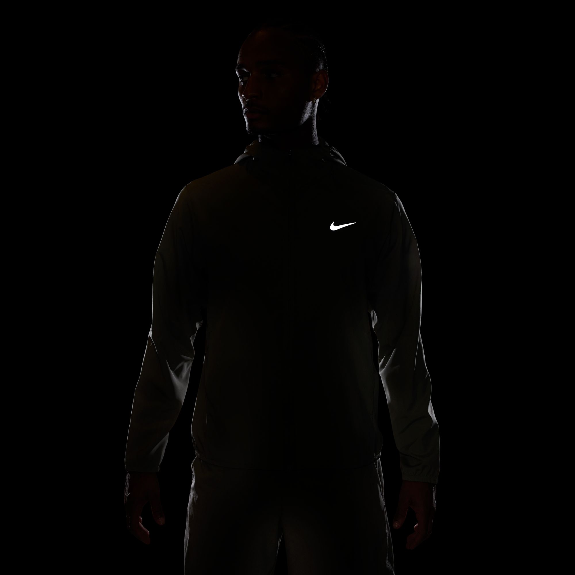 NIKE M NK DF FORM HD JKT LIGHT ARMY/REFLECTIVE SILV – Bild 4