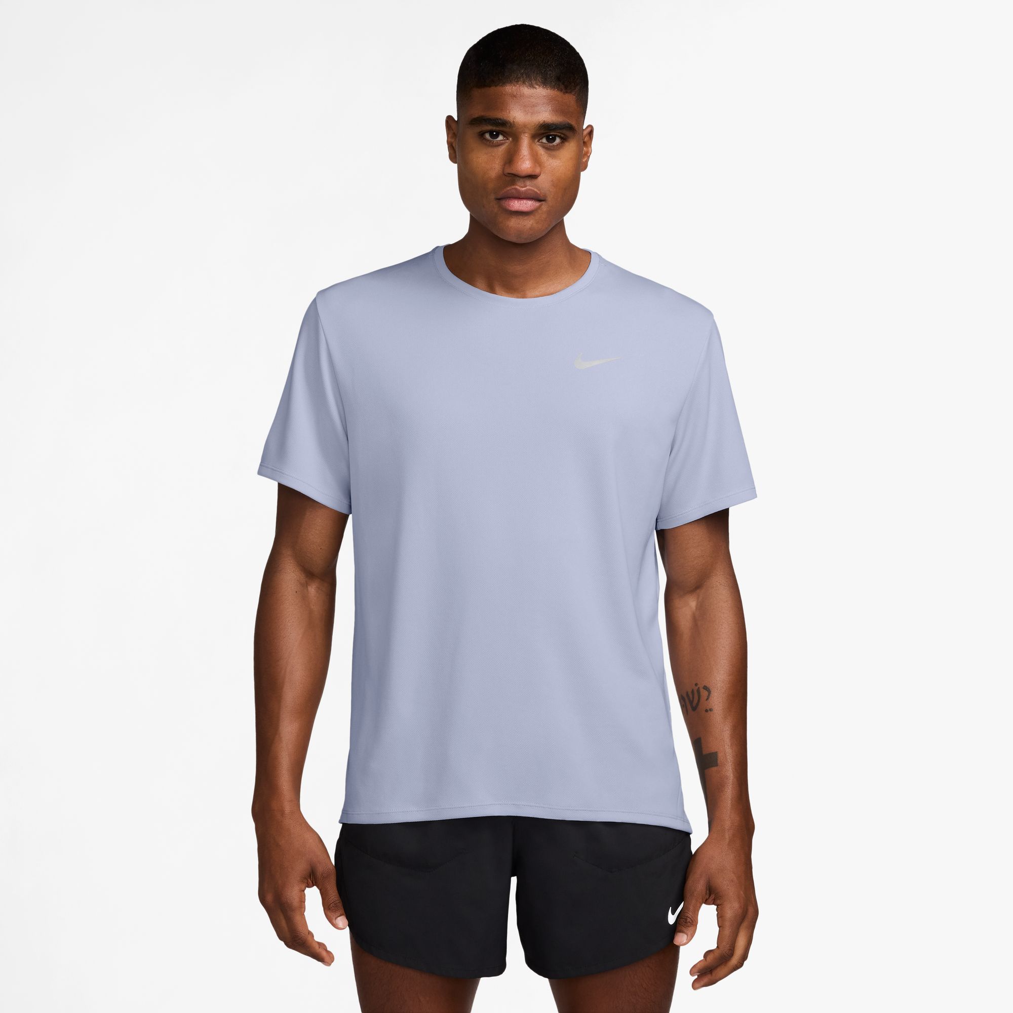 NIKE M NK DF UV MILER SS GHOST/REFLECTIVE SILV