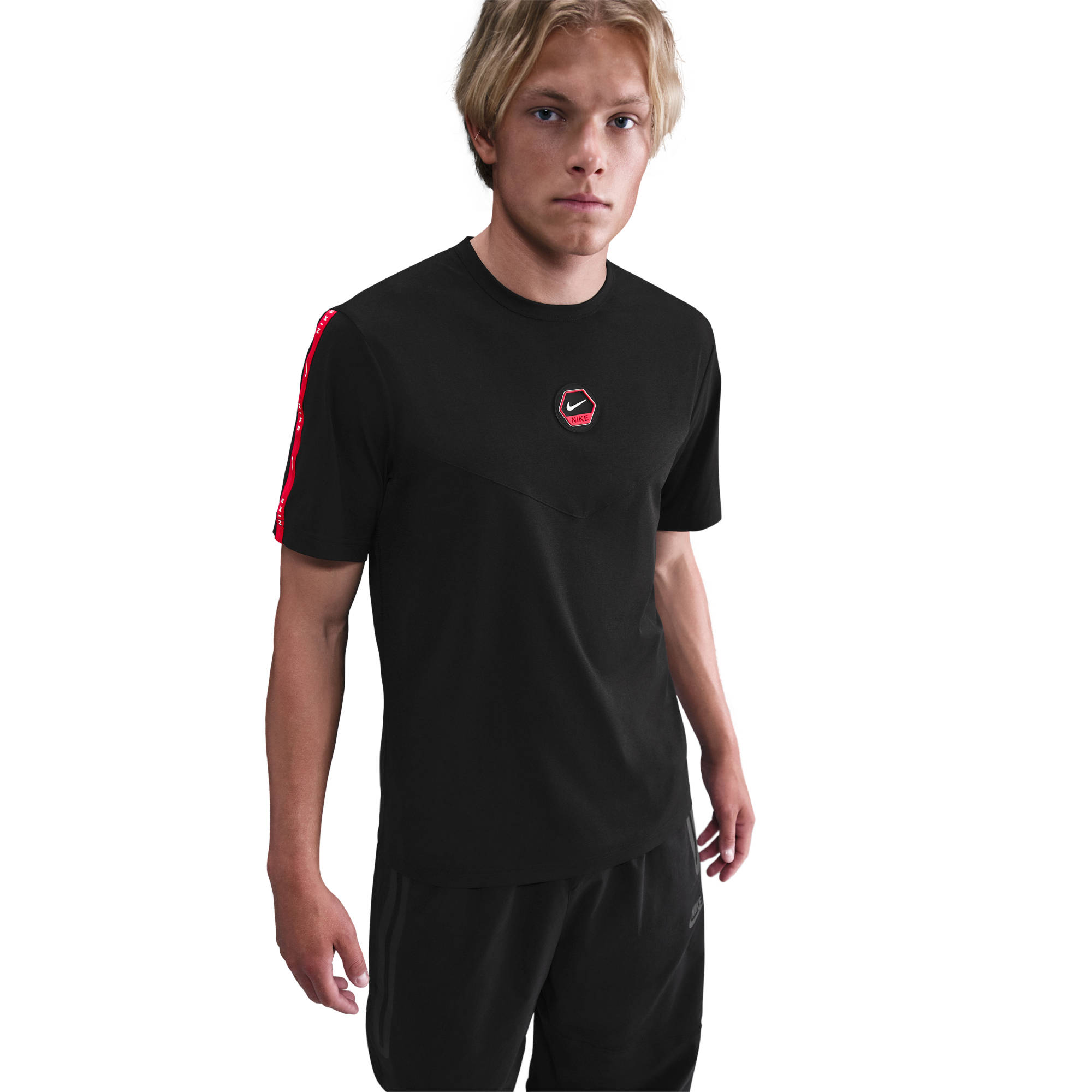 NIKE M NSW CS DF TEE BLACK/BLACK – Bild 2