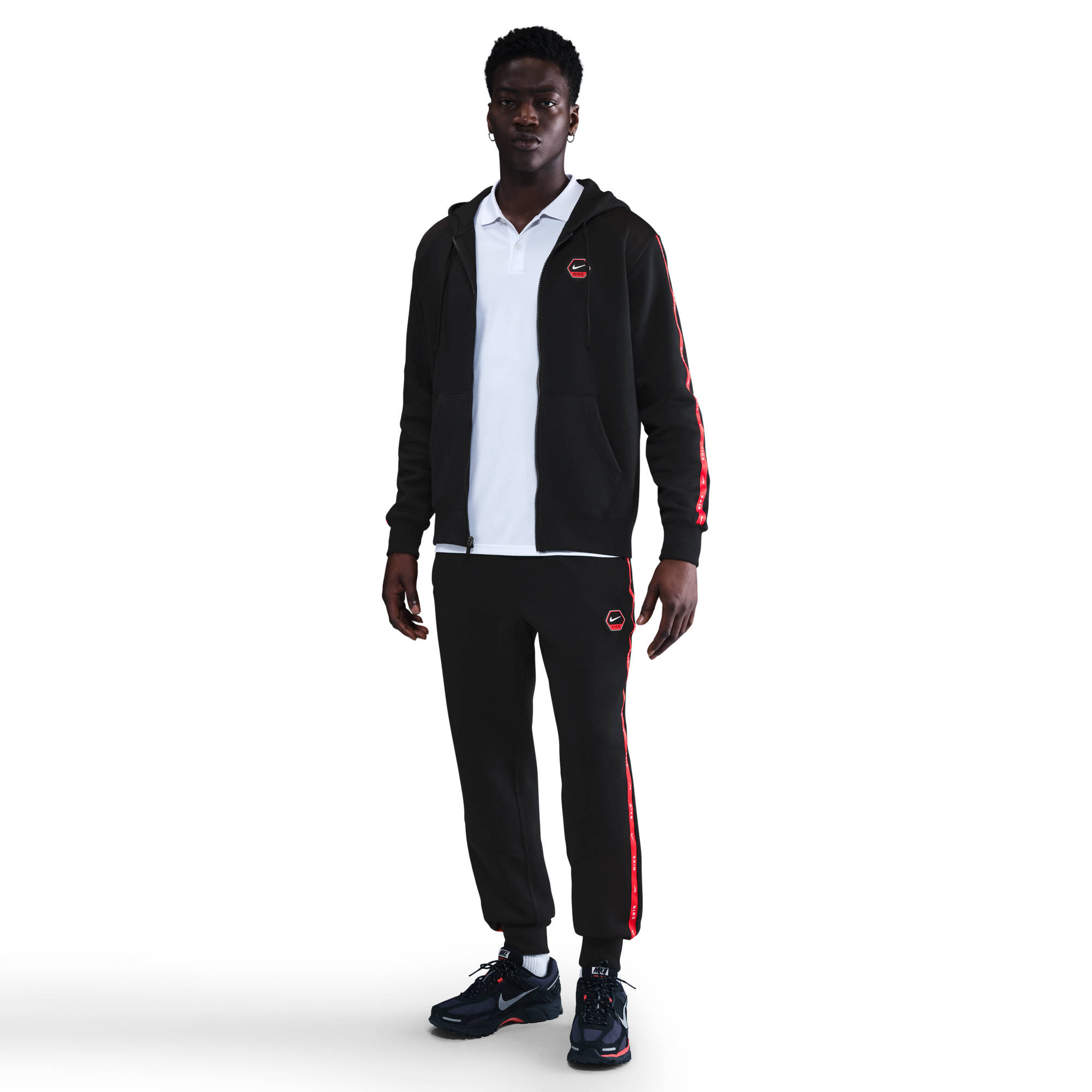 NIKE M NSW CS JOGGER FLC BB BLACK/BLACK