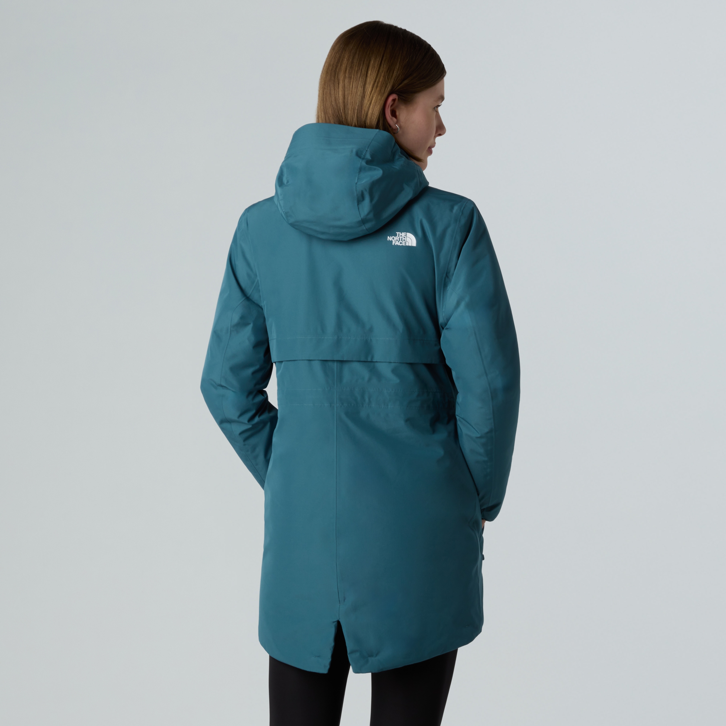 THE NORTH FACE W HIKESTELLER INSULATED PARKA SPACE/DEEP CYPRESS – Bild 3