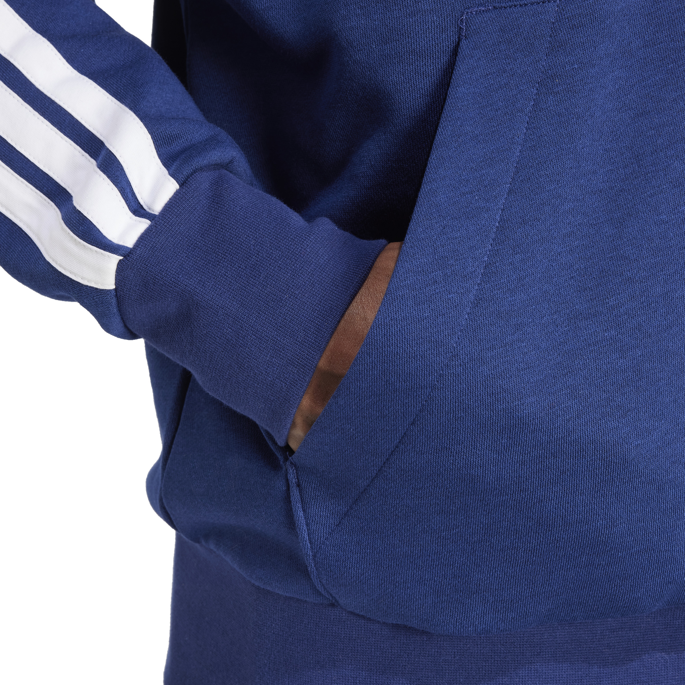 ADIDAS M 3S FL FZ HD DKBLUE/WHITE – Bild 6