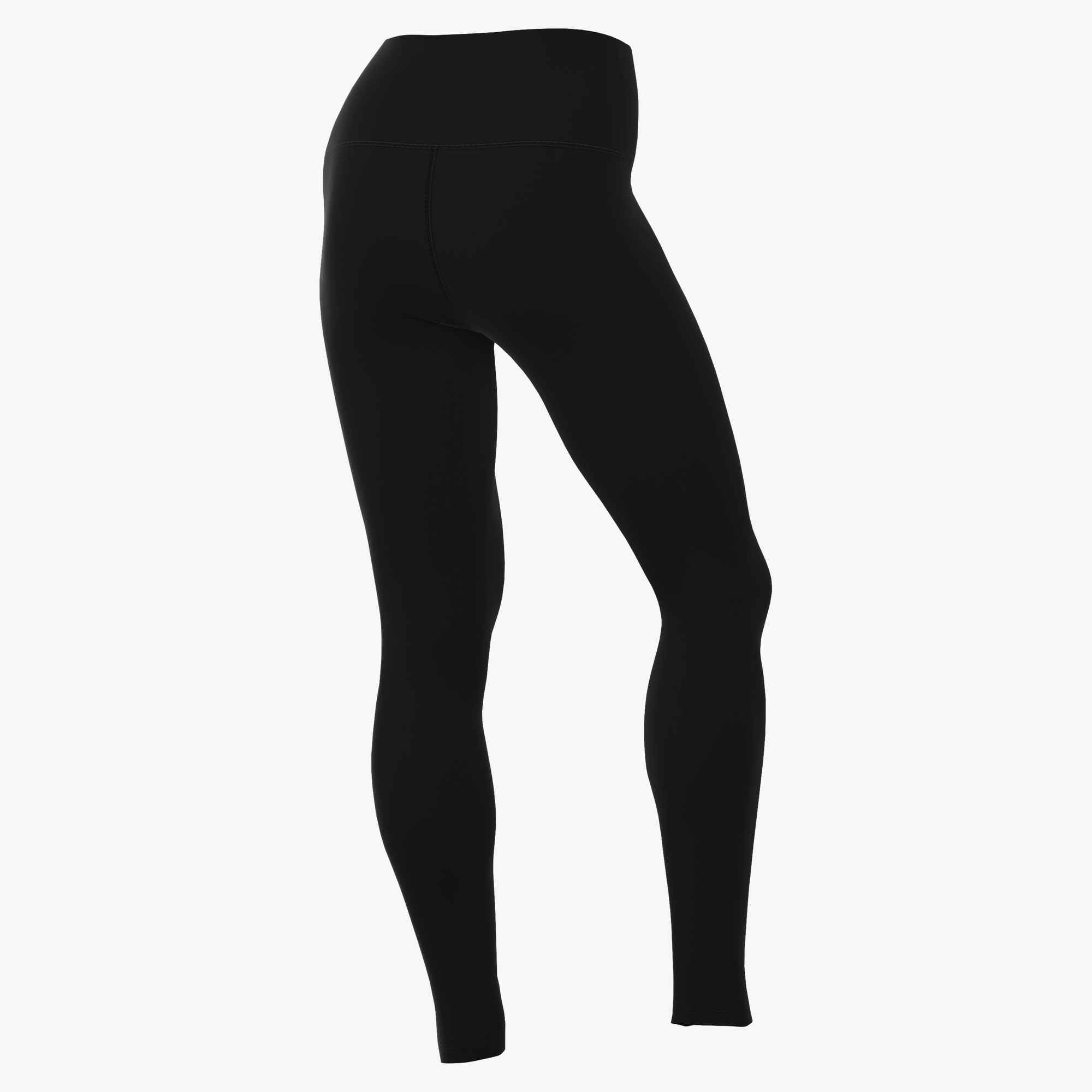 NIKE W NK DF ONE HR TIGHT WT BLACK/WHITE – Bild 3
