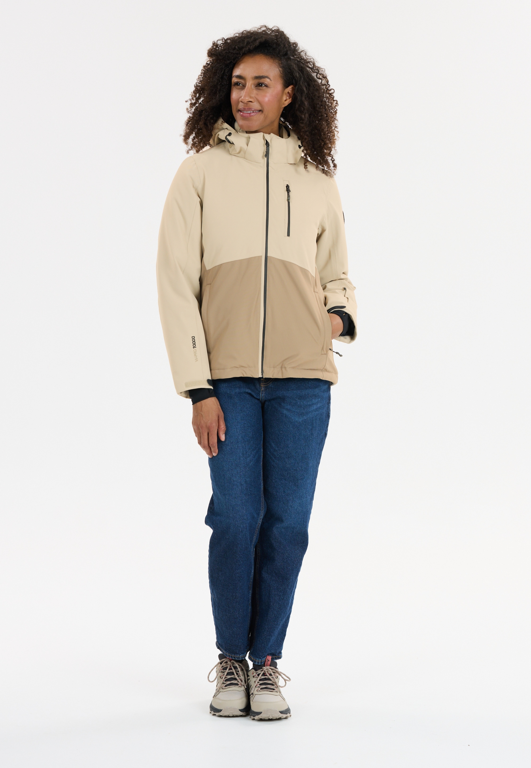 WHISTLER Drizzle W Ski Jacket W-Pro 10000 ISLAND FOSSIL – Bild 8