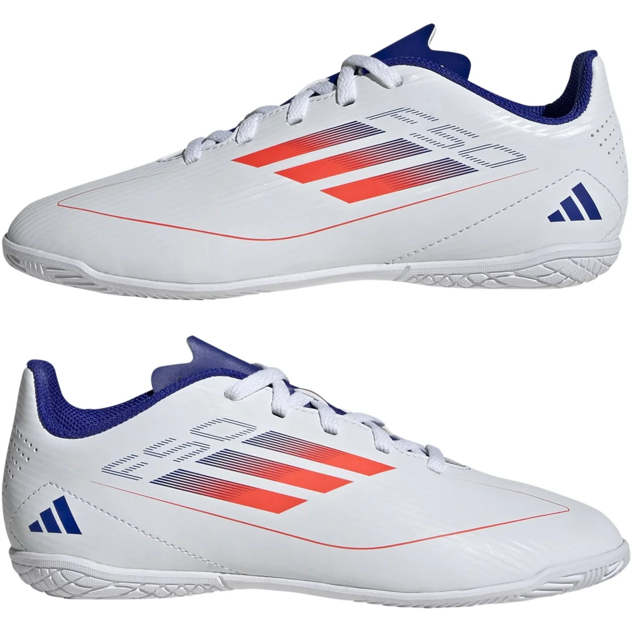ADIDAS F50 CLUB IN J FTWWHT/SOLRED/LUCBLU – Bild 4
