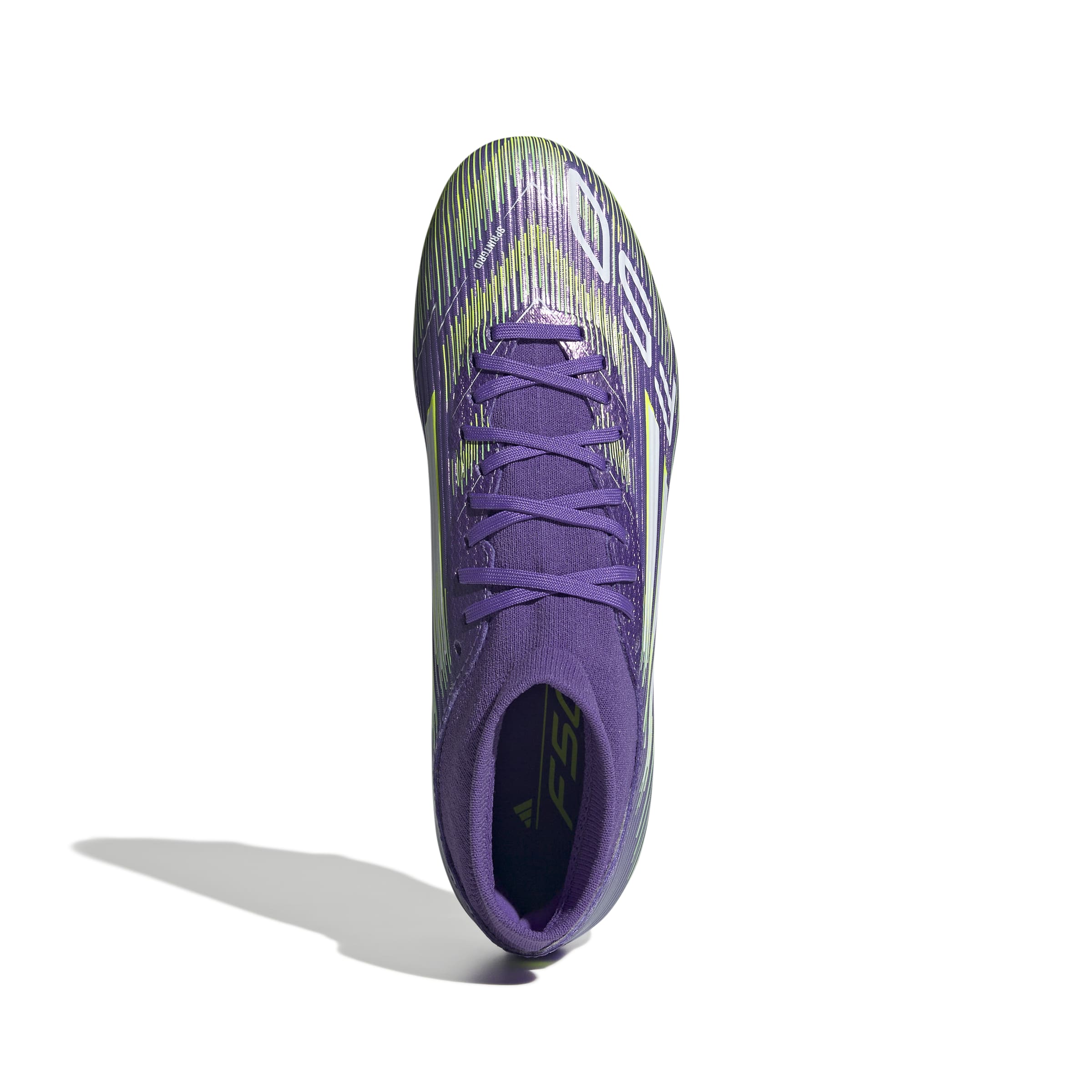 ADIDAS F50 LEAGUE MID FG/MG PURRUS/FTWWHT/LUCLEM – Bild 2