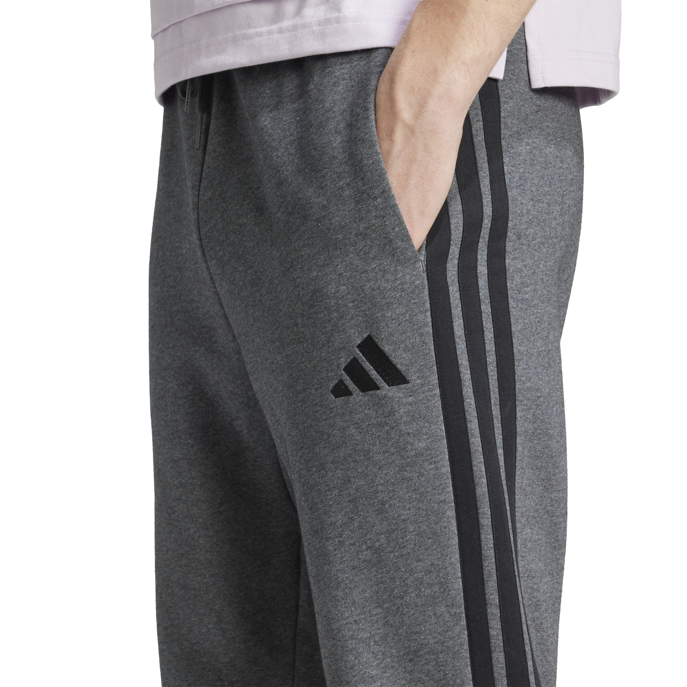 ADIDAS M 3S FL TC PT DGREYH/BLACK – Bild 5