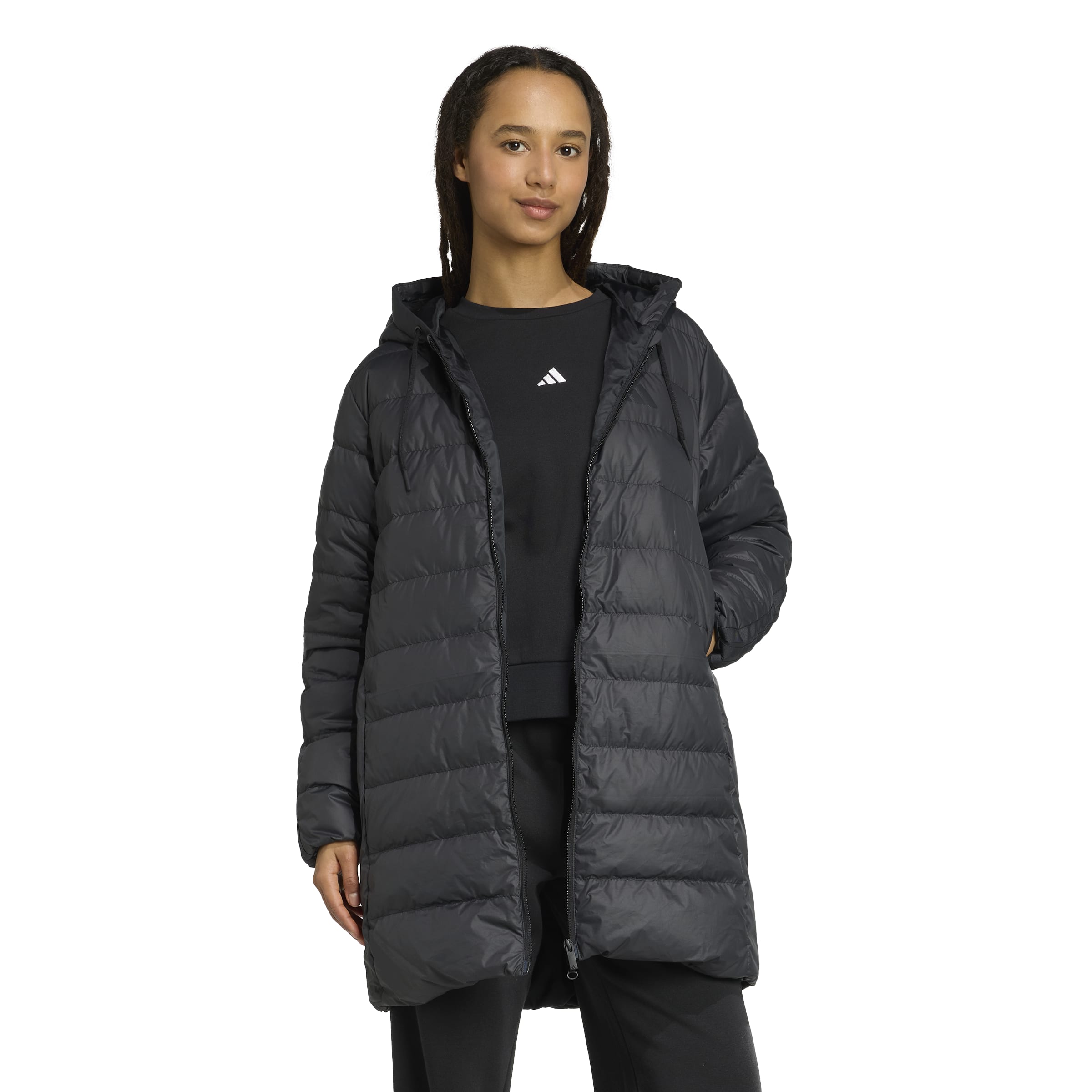 ADIDAS W ESS 3S L D HP BLACK – Bild 4