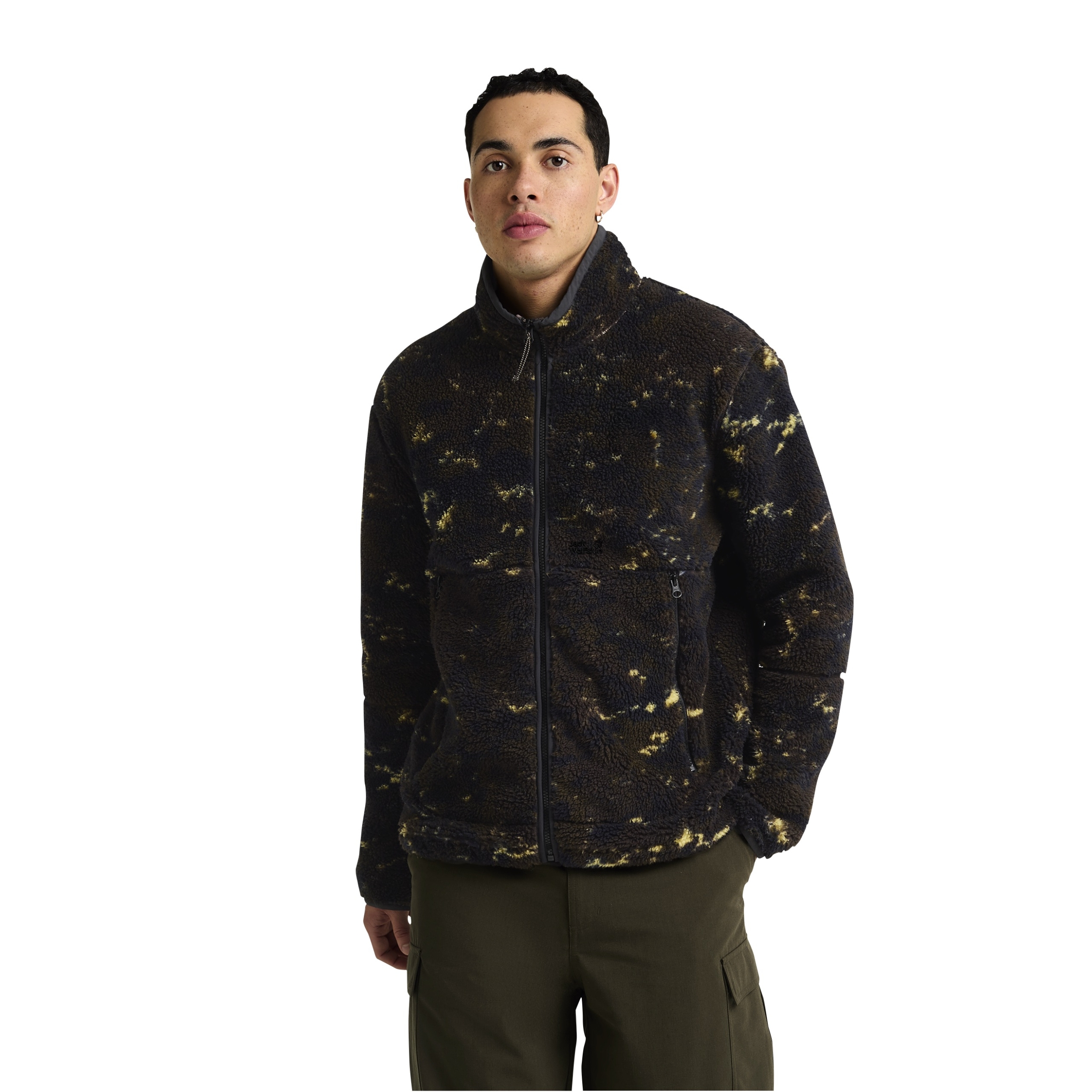 JACK WOLFSKIN STONE LITE AOP JKT M LICHEN PEAT – Bild 5