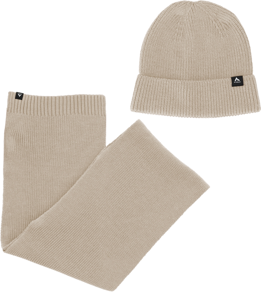 McKINLEY Ux.-Mütze Maic II + Scarf U GREY