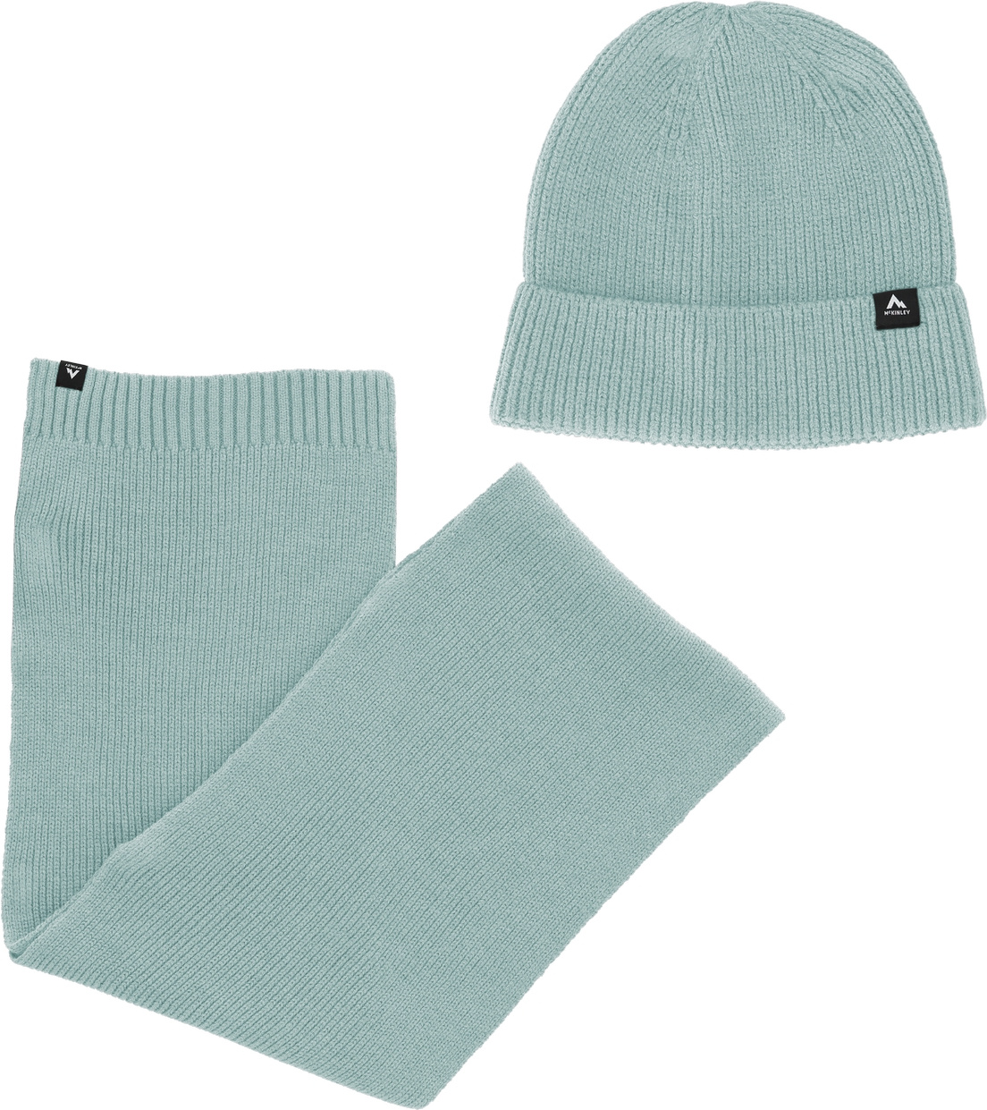 McKINLEY Ux.-Mütze Maic II + Scarf U GREEN SMOKE