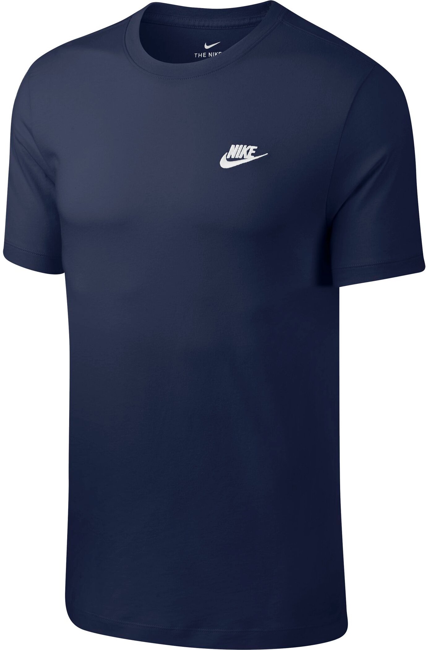 NIKE M NSW CLUB TEE MIDNIGHT NAVY/WHITE