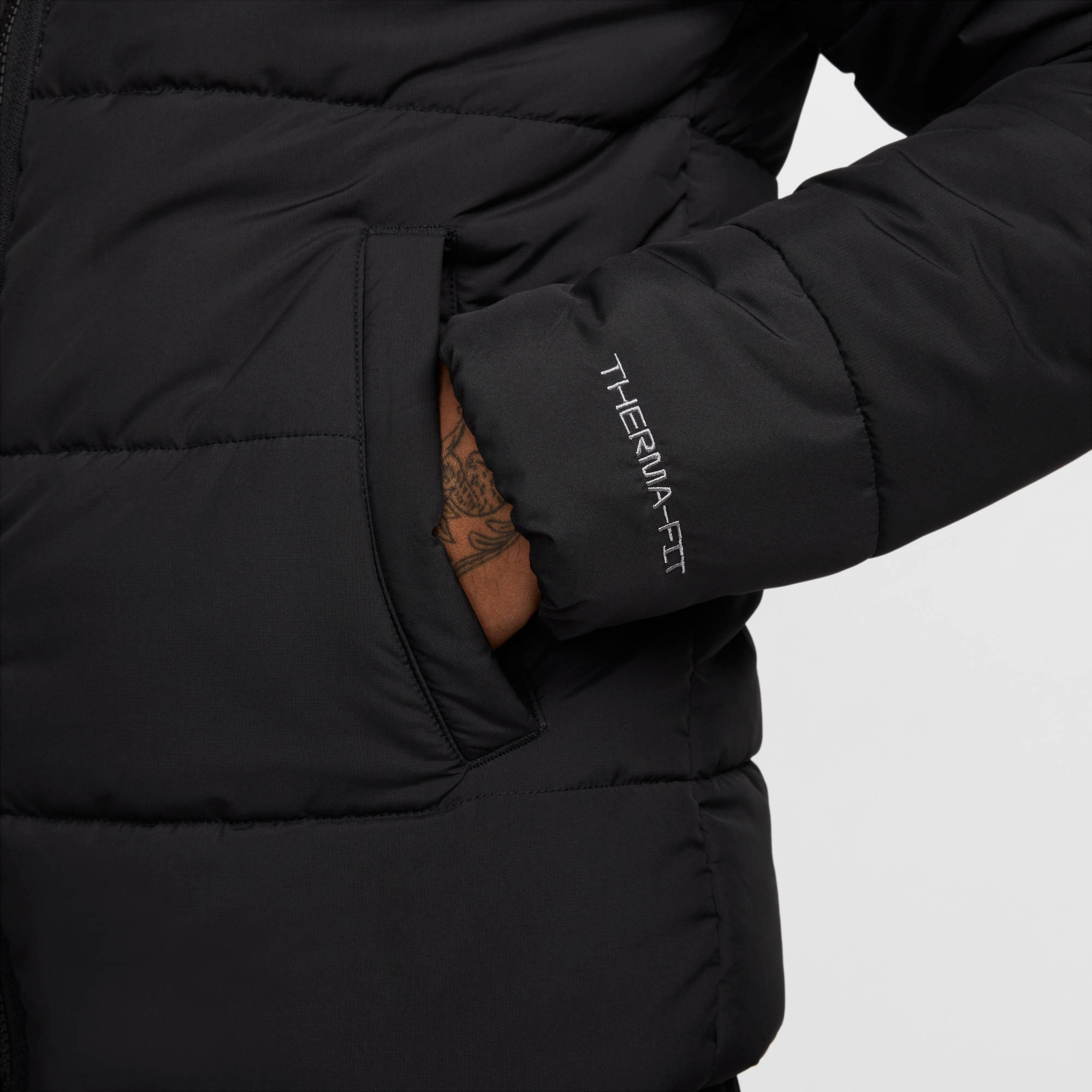 NIKE M NSW OW SYN FILL JKT BLACK/BLACK – Bild 5