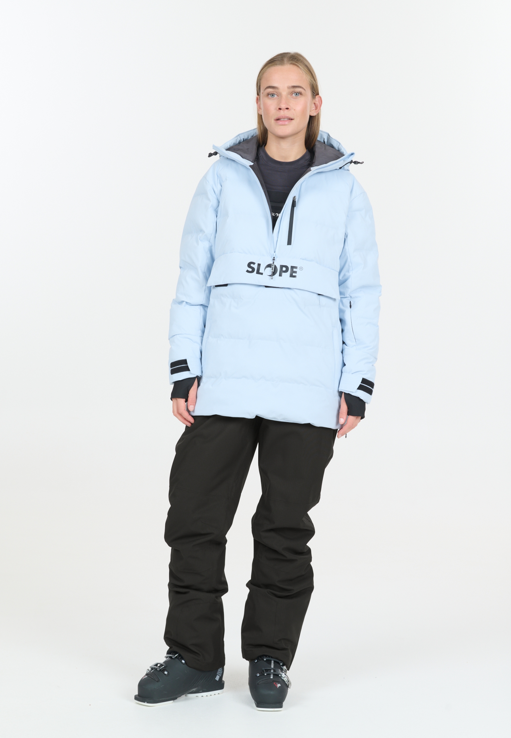 SLOPE Kenwood W Bib Pants W-PRO 15000 BLACK – Bild 3