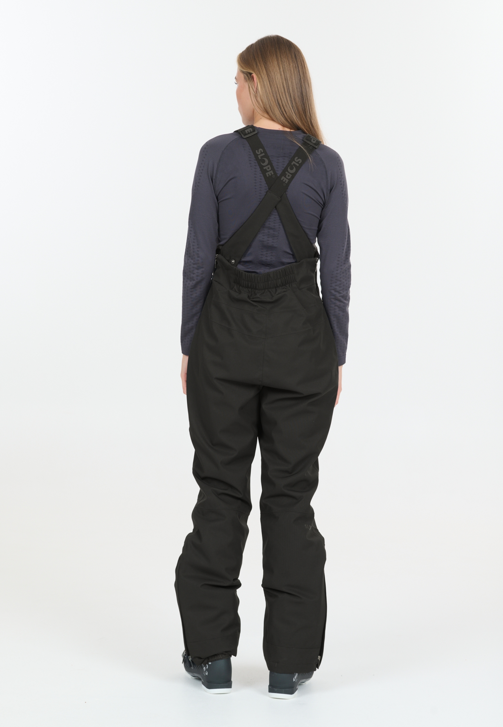 SLOPE Kenwood W Bib Pants W-PRO 15000 BLACK – Bild 6