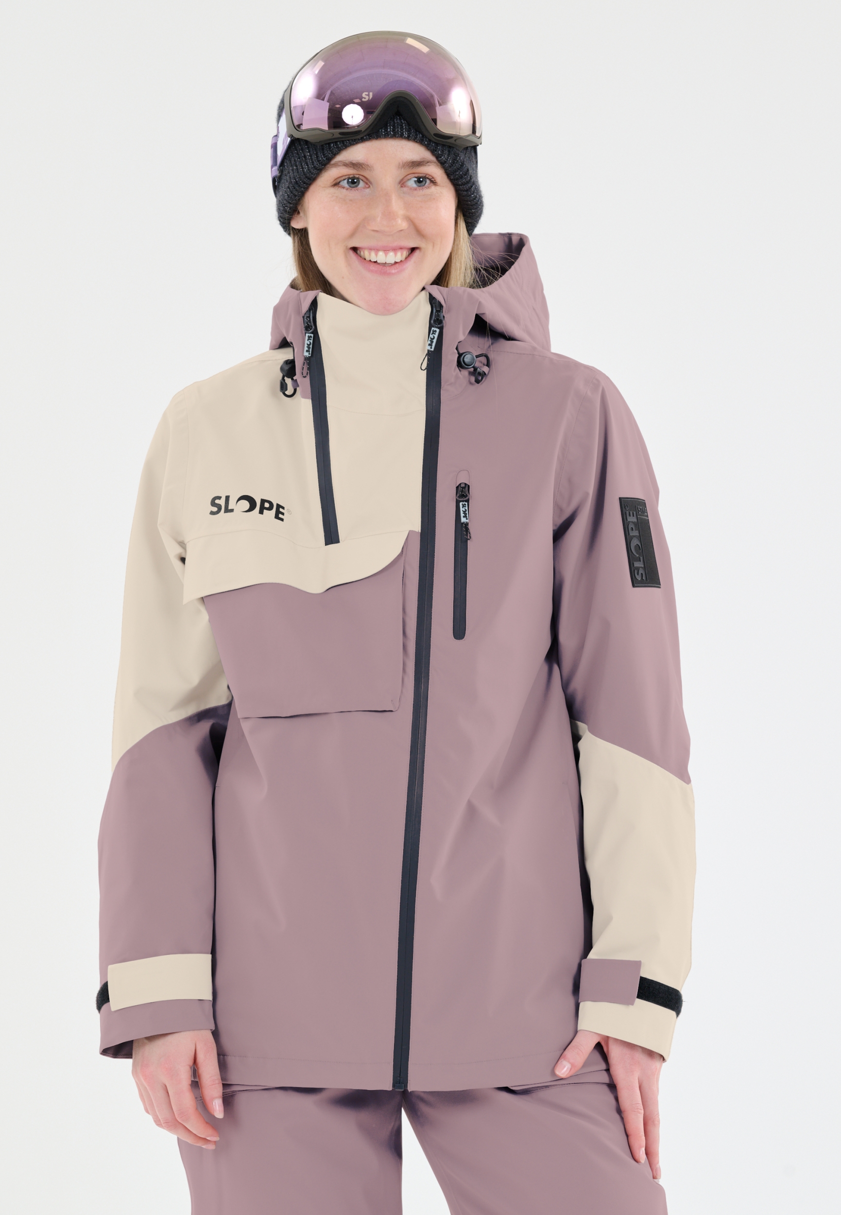 SLOPE Zuko W Ski Jacket W-PRO 15000 GRAY RIDGE – Bild 5