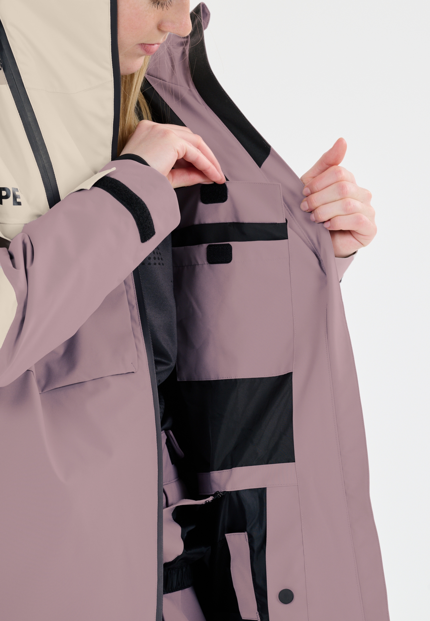 SLOPE Zuko W Ski Jacket W-PRO 15000 GRAY RIDGE – Bild 9