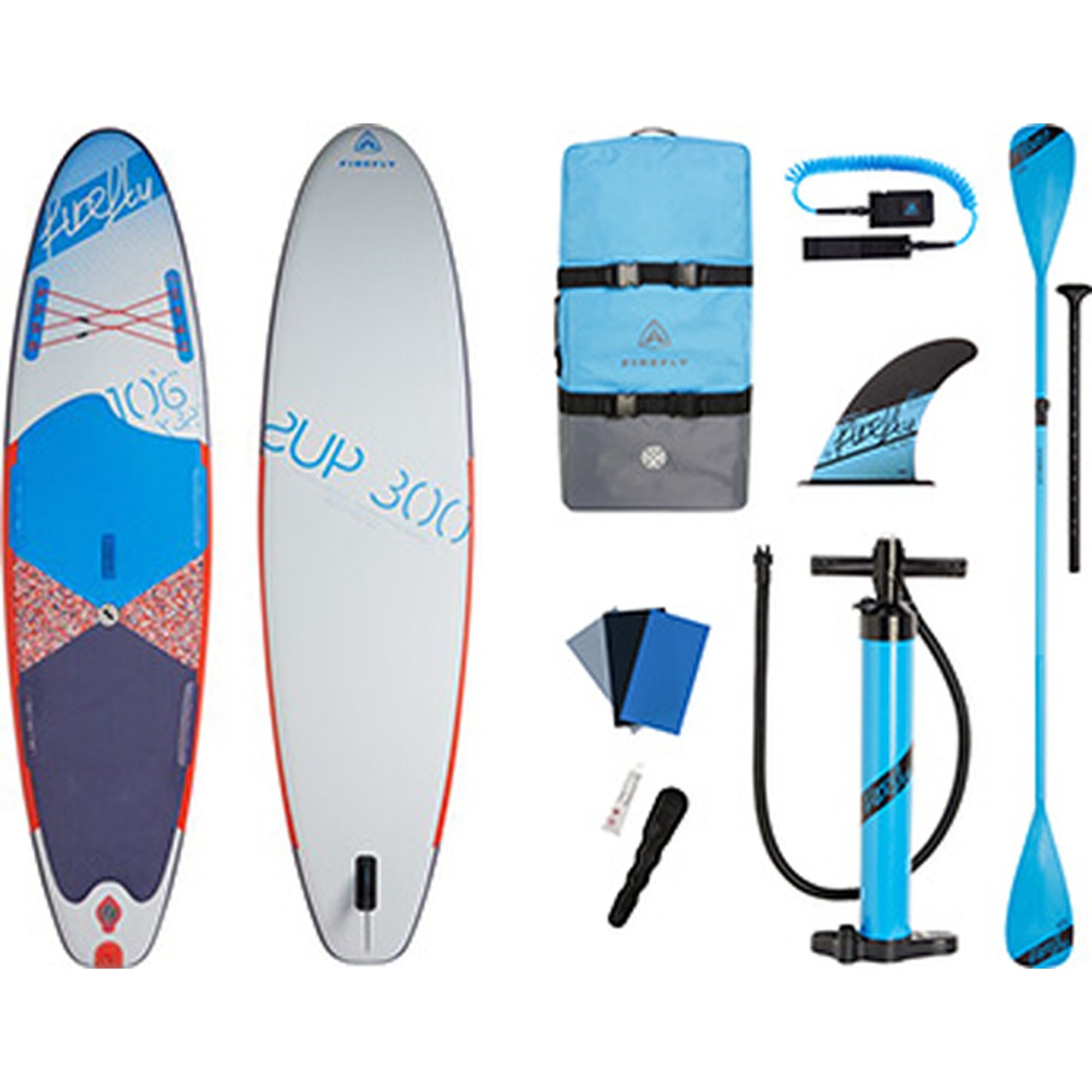 FIREFLY SUP-Board iSUP 3.0 10,6 BLUE LIGHT/NAVY DARK