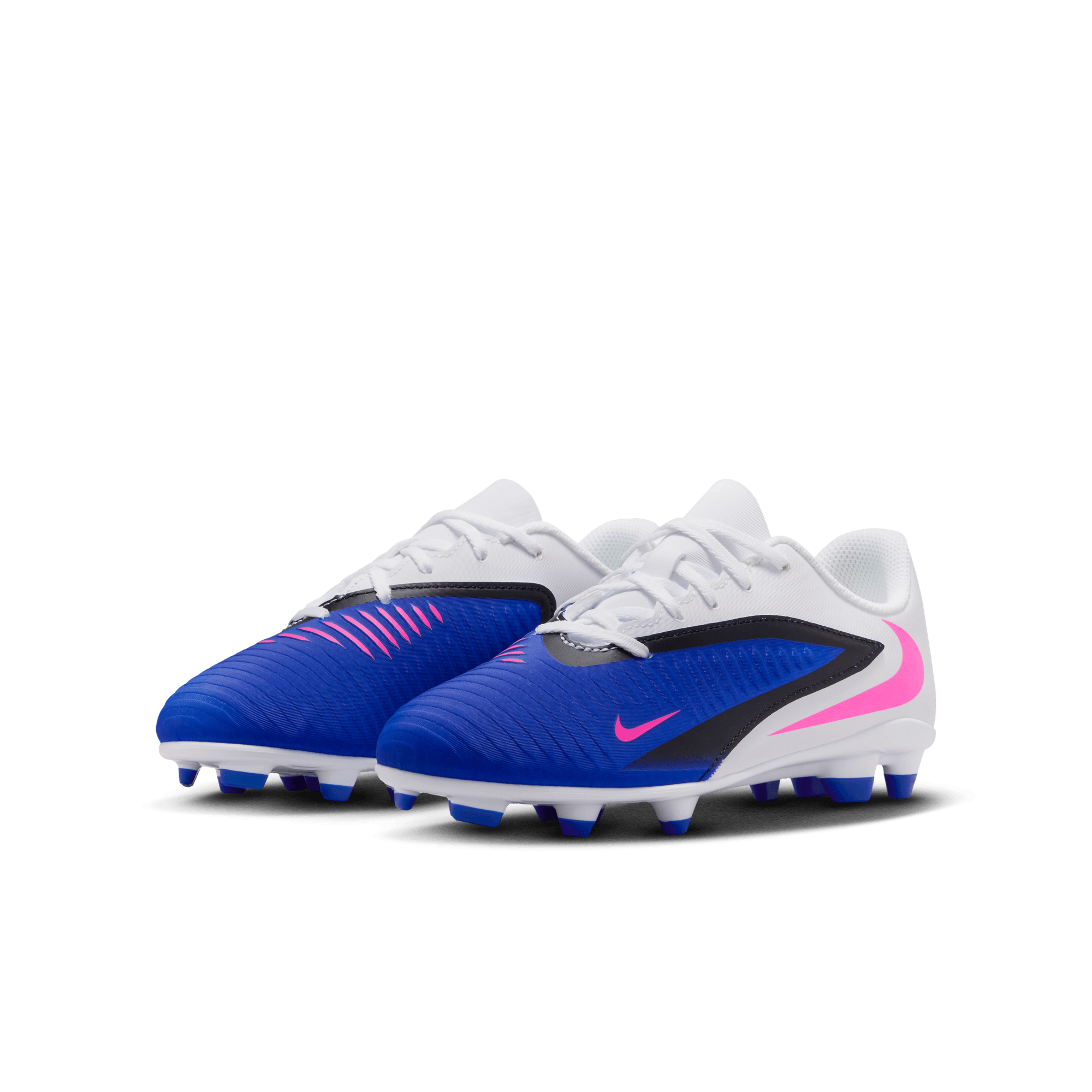 NIKE JR PHANTOM 6 LOW CLUB FG/MG RACER BLUE/PINK BLAST-WHITE – Bild 3