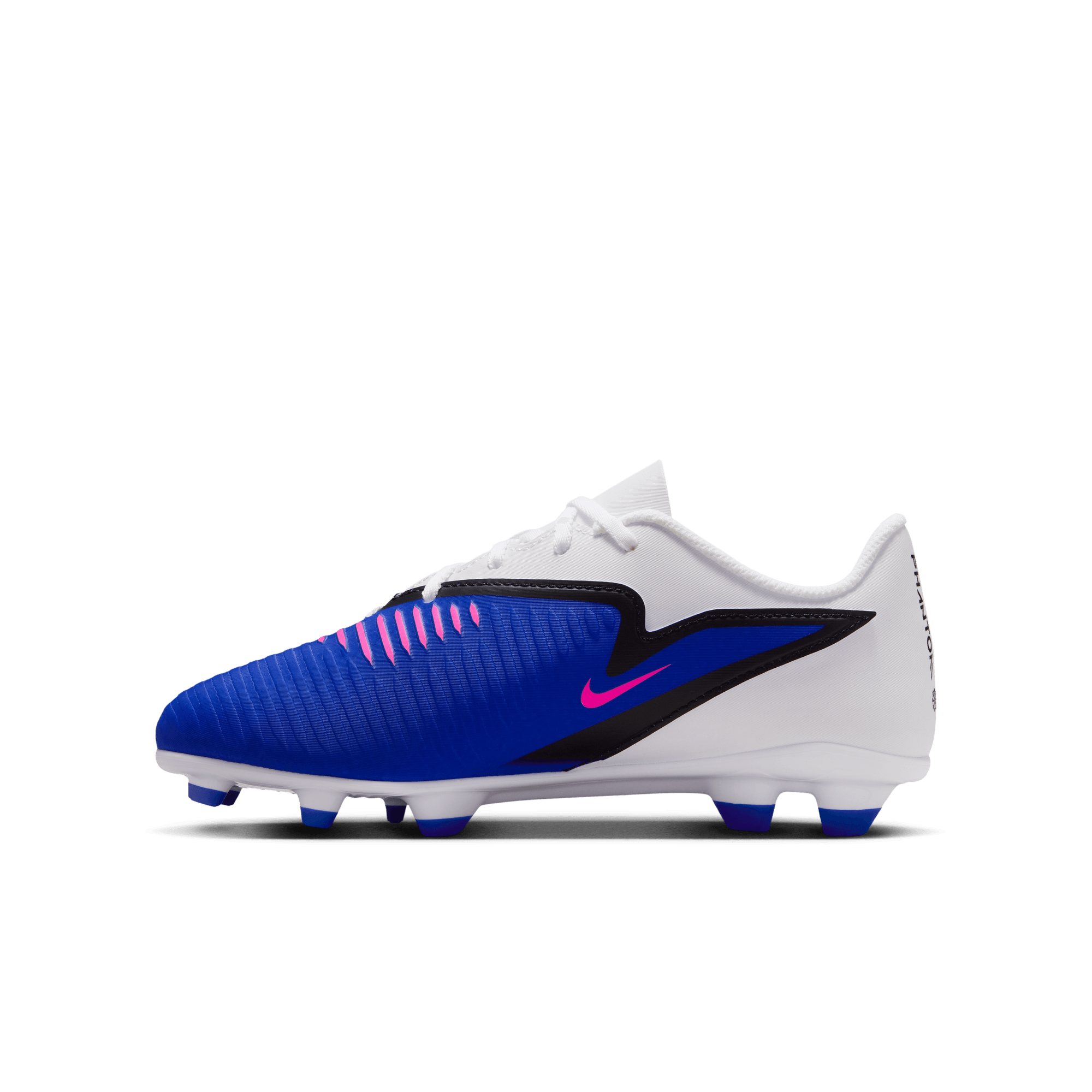 NIKE JR PHANTOM 6 LOW CLUB FG/MG RACER BLUE/PINK BLAST-WHITE – Bild 6