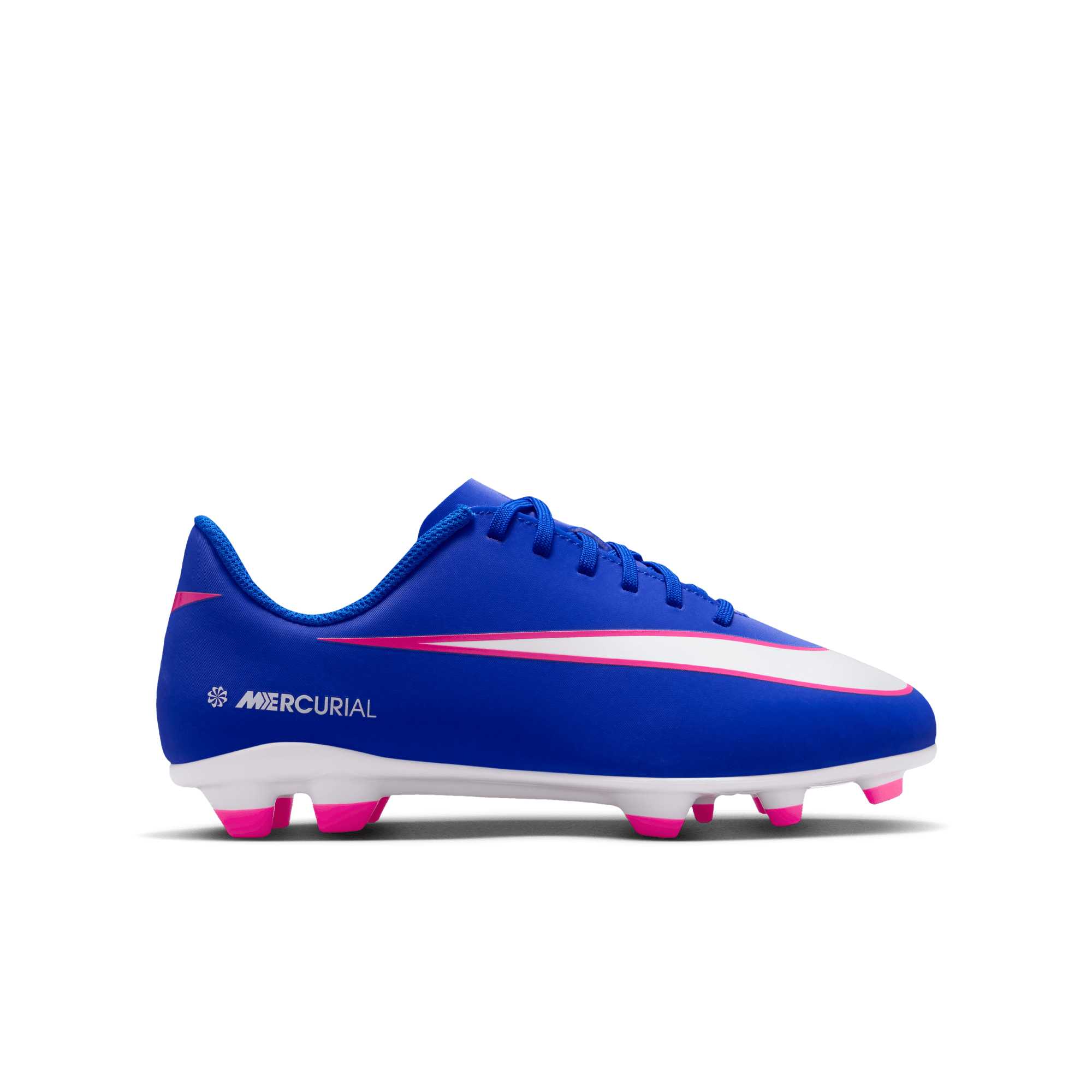 NIKE JR VAPOR 16 CLUB FG/MG RACER BLUE/WHITE