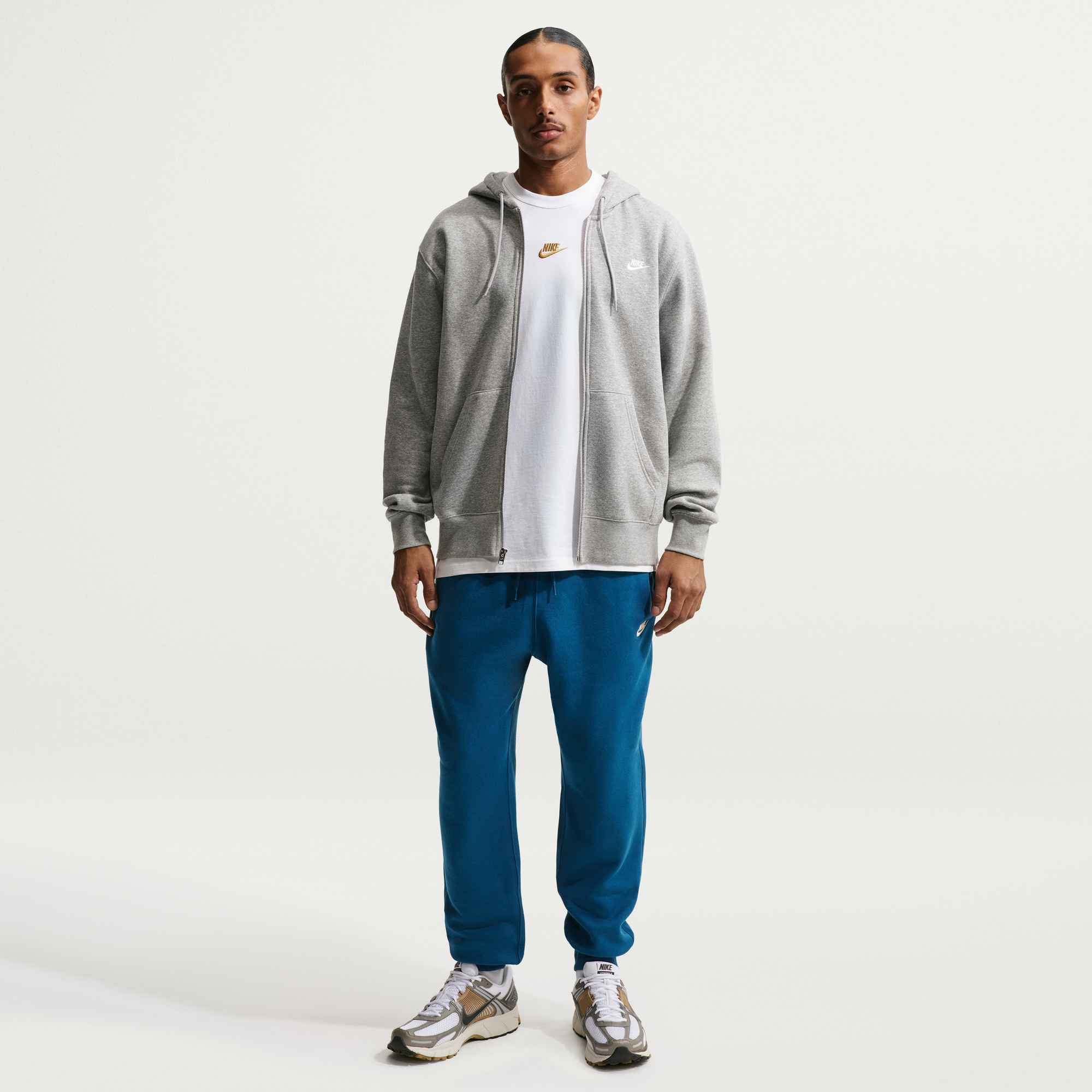 NIKE M NK CLUB BB JOGGER COURT BLUE/COURT BLUE/LT KHAKI