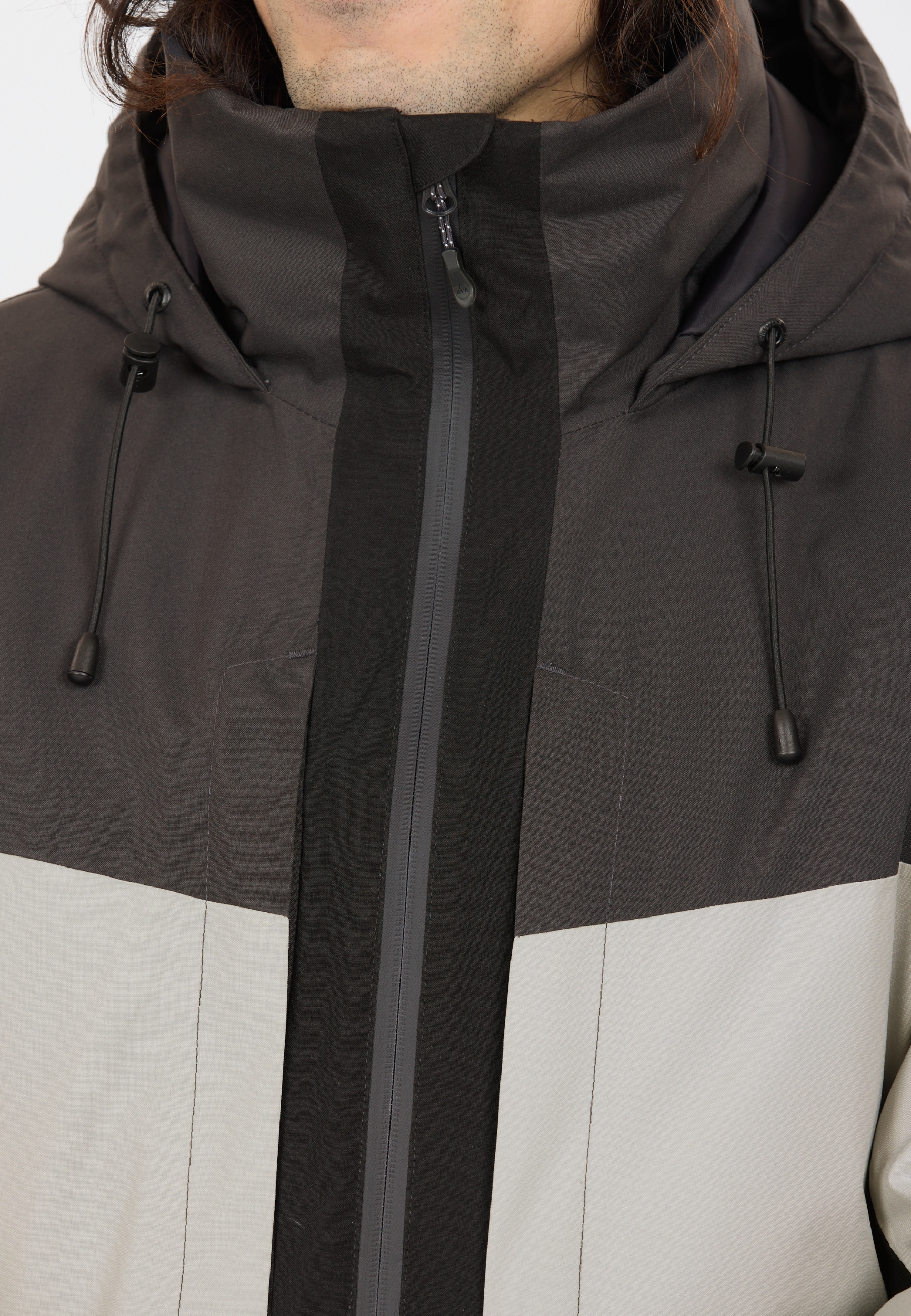 WHISTLER Kingmann M Ski Jacket W-PRO 10000 PEARL GREY – Bild 4