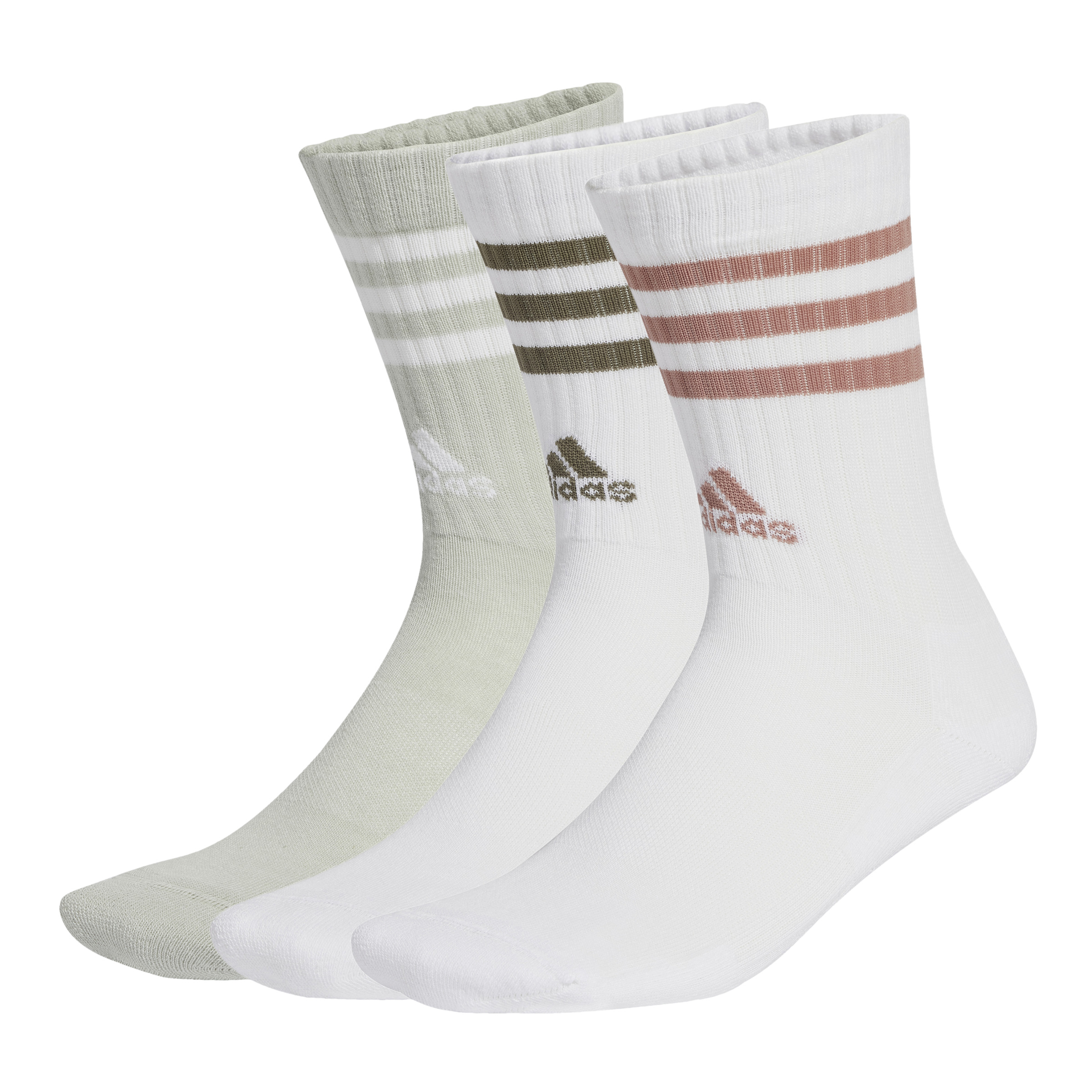 ADIDAS 3S C SPW CRW 3P WHITE/WHITE/WONSIL